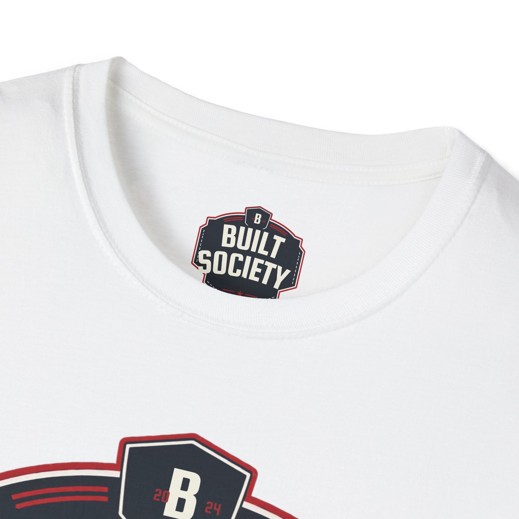 Built Society T-Shirt — Vintage Emblem Graphic Tee
