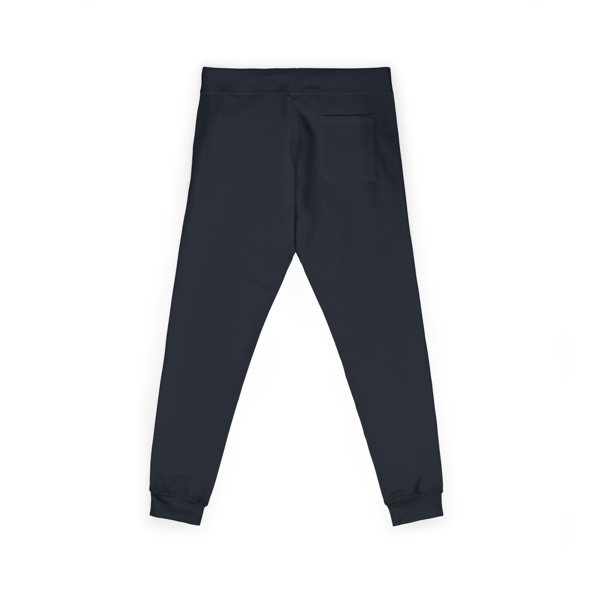 Embroidered Cozy Joggers — 'Built Through Pain' Fleece Sweatpants