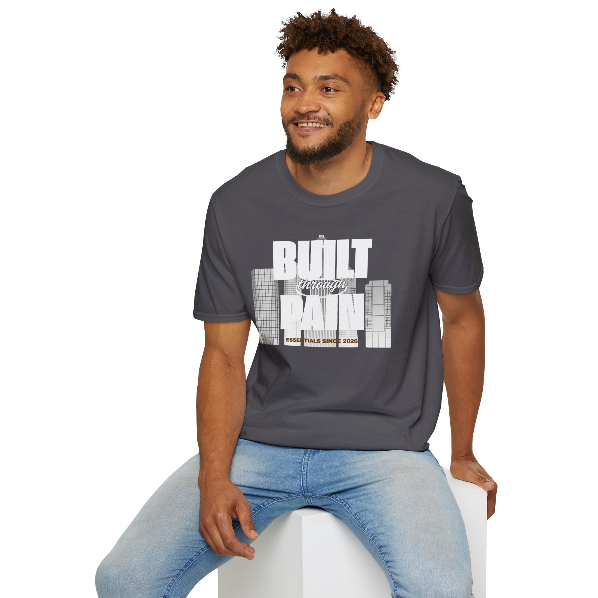 City Skyline T-Shirt — 'Streets' Retro Urban Graphic Tee