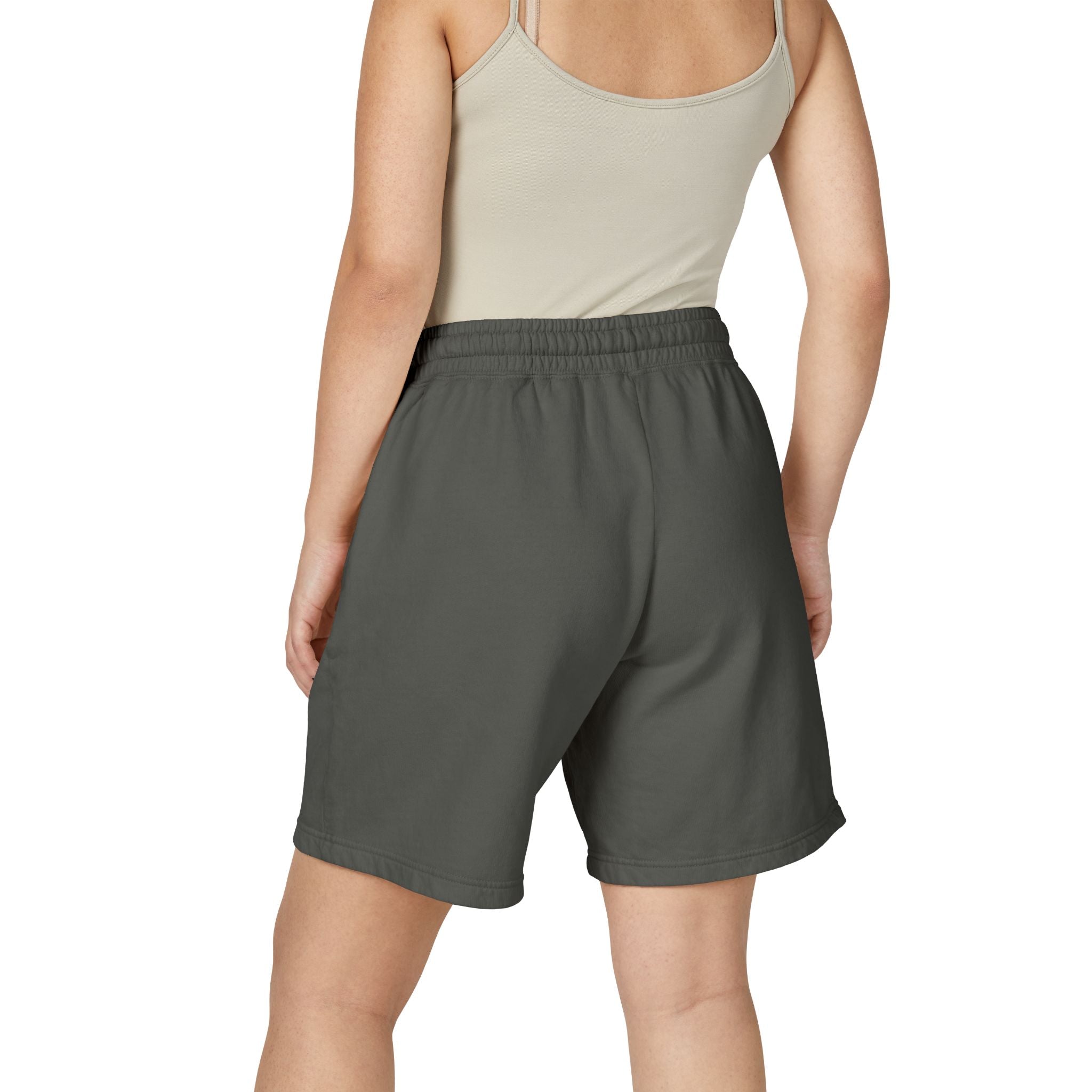 Built Pain Fleece Sweat Shorts — Garment-Dyed Lightweight Lounge Shorts