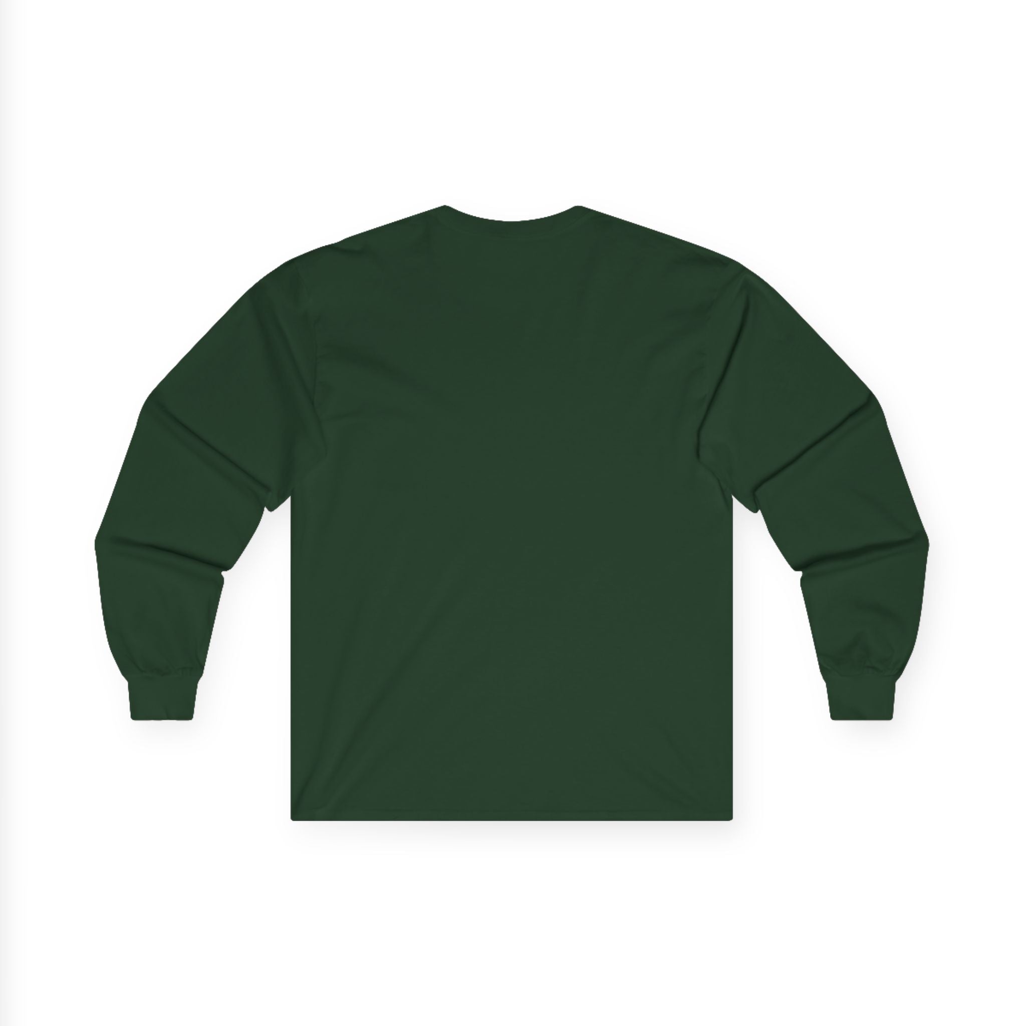 Long Sleeve Tee — Built Through Pain City Skyline Graphic