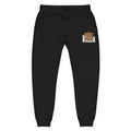 Embroidered Cozy Joggers — 'Built Through Pain' Fleece Sweatpants