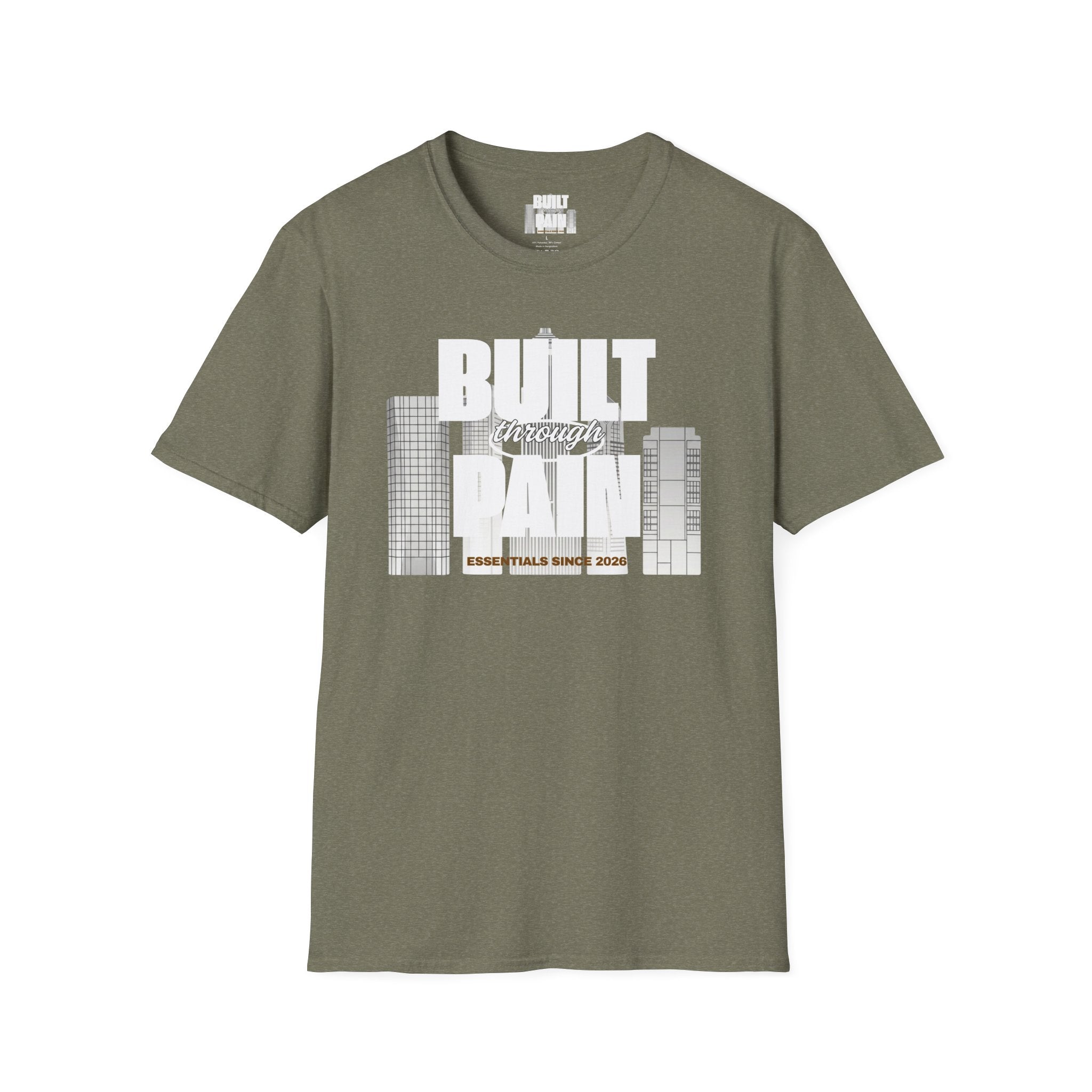 City Skyline T-Shirt — 'Streets' Retro Urban Graphic Tee
