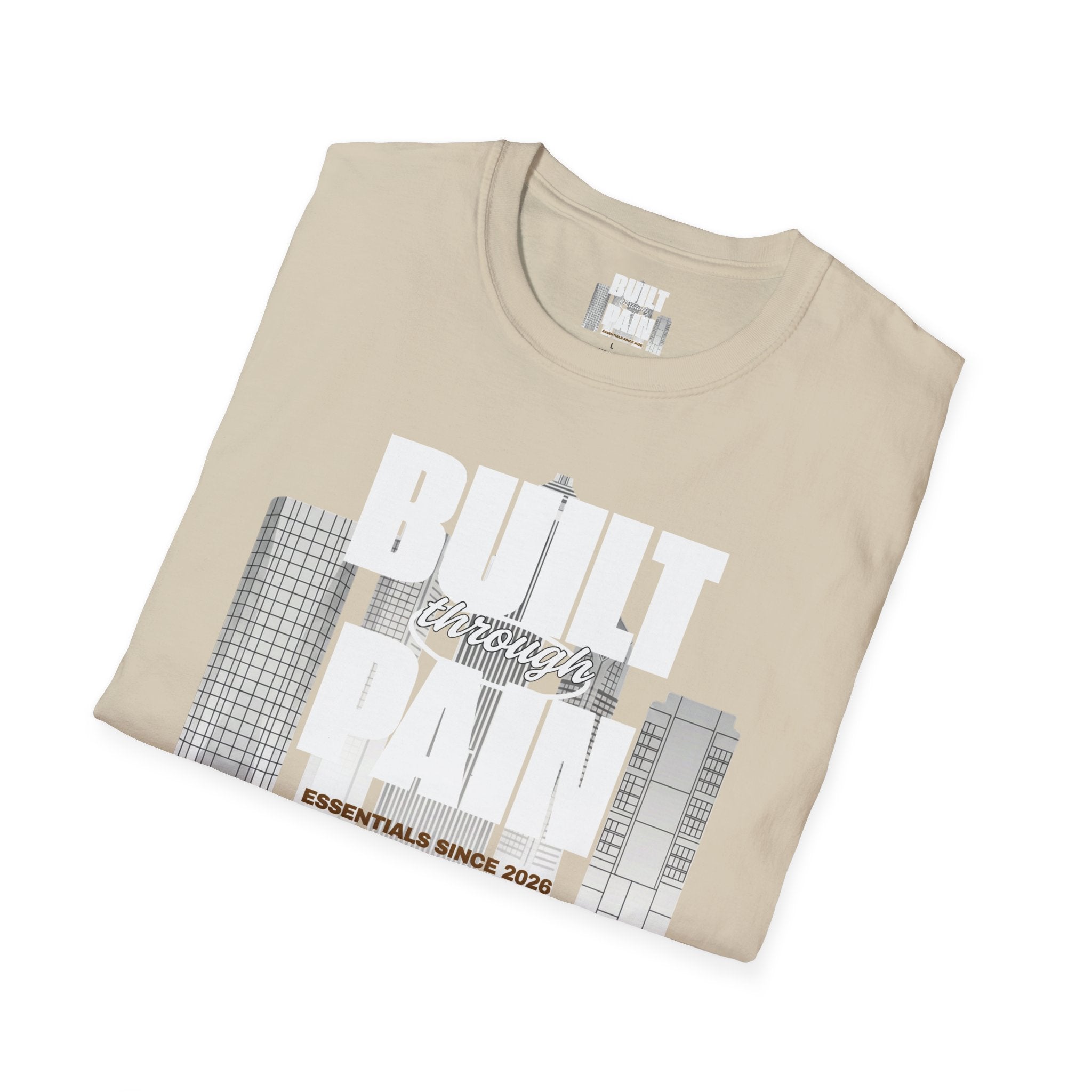 City Skyline T-Shirt — 'Streets' Retro Urban Graphic Tee