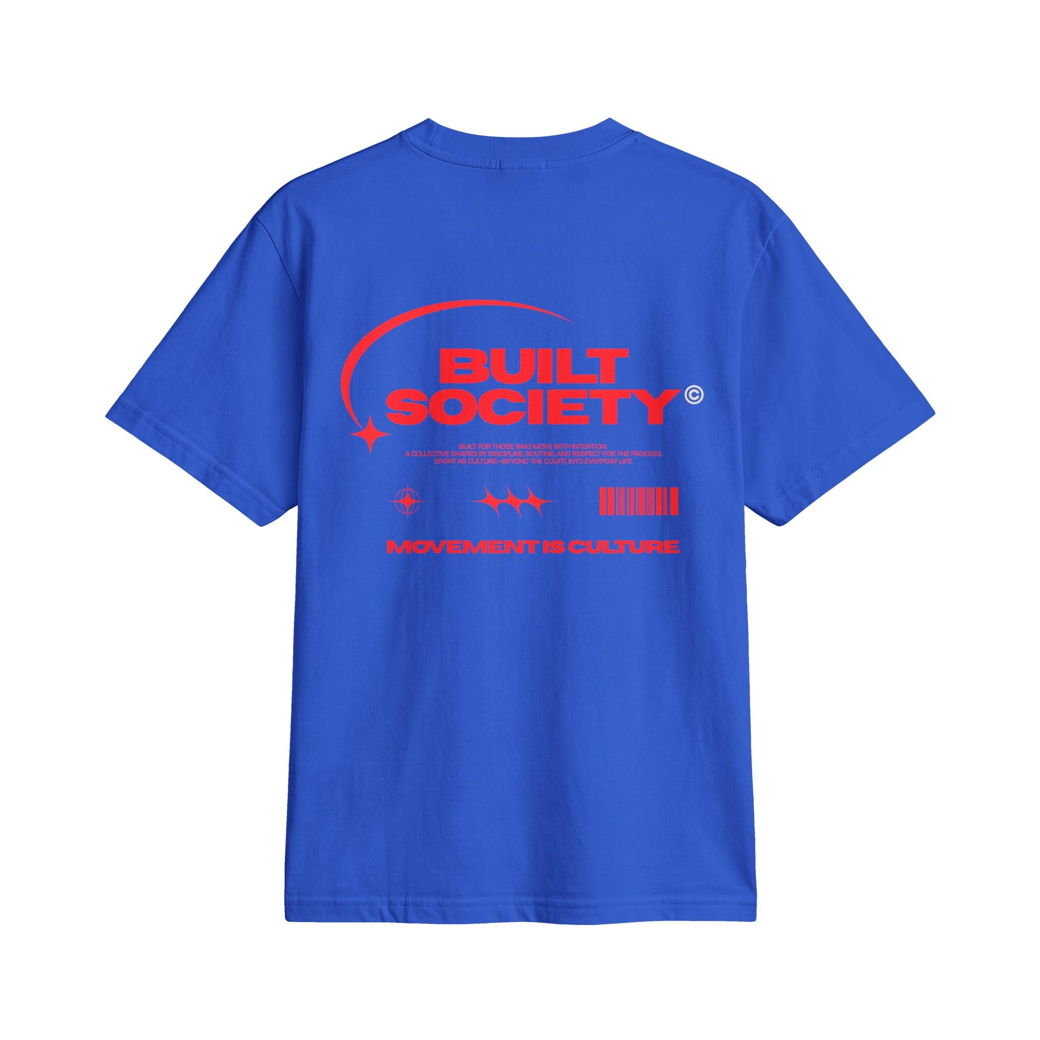 Built Society Graphic T-Shirt — 'Built Society: Movement Is Culture' Streetwear Tee