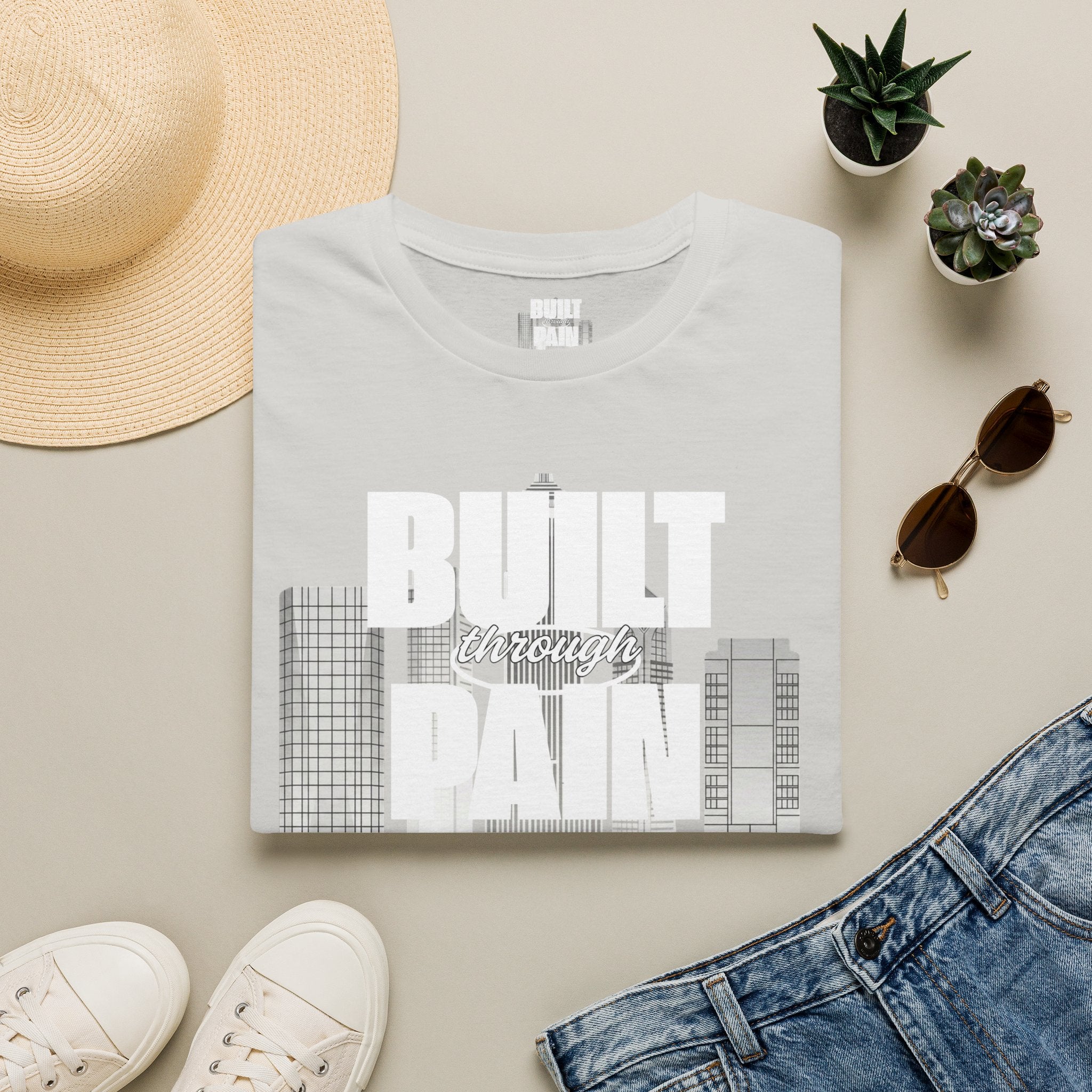 City Skyline T-Shirt — 'Streets' Retro Urban Graphic Tee