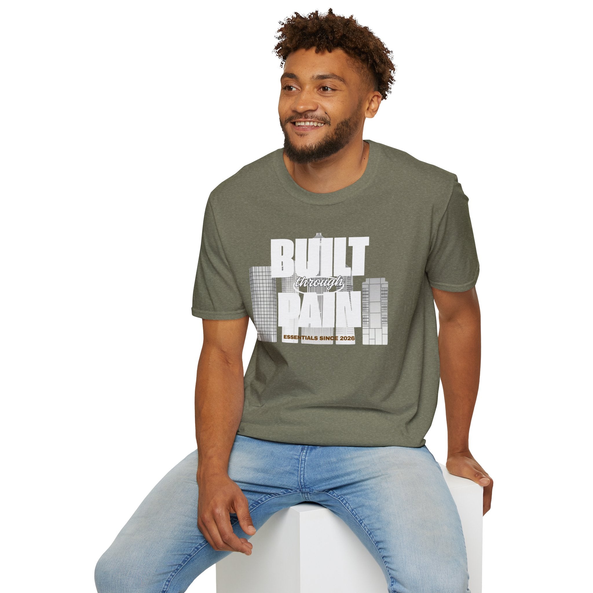 City Skyline T-Shirt — 'Streets' Retro Urban Graphic Tee