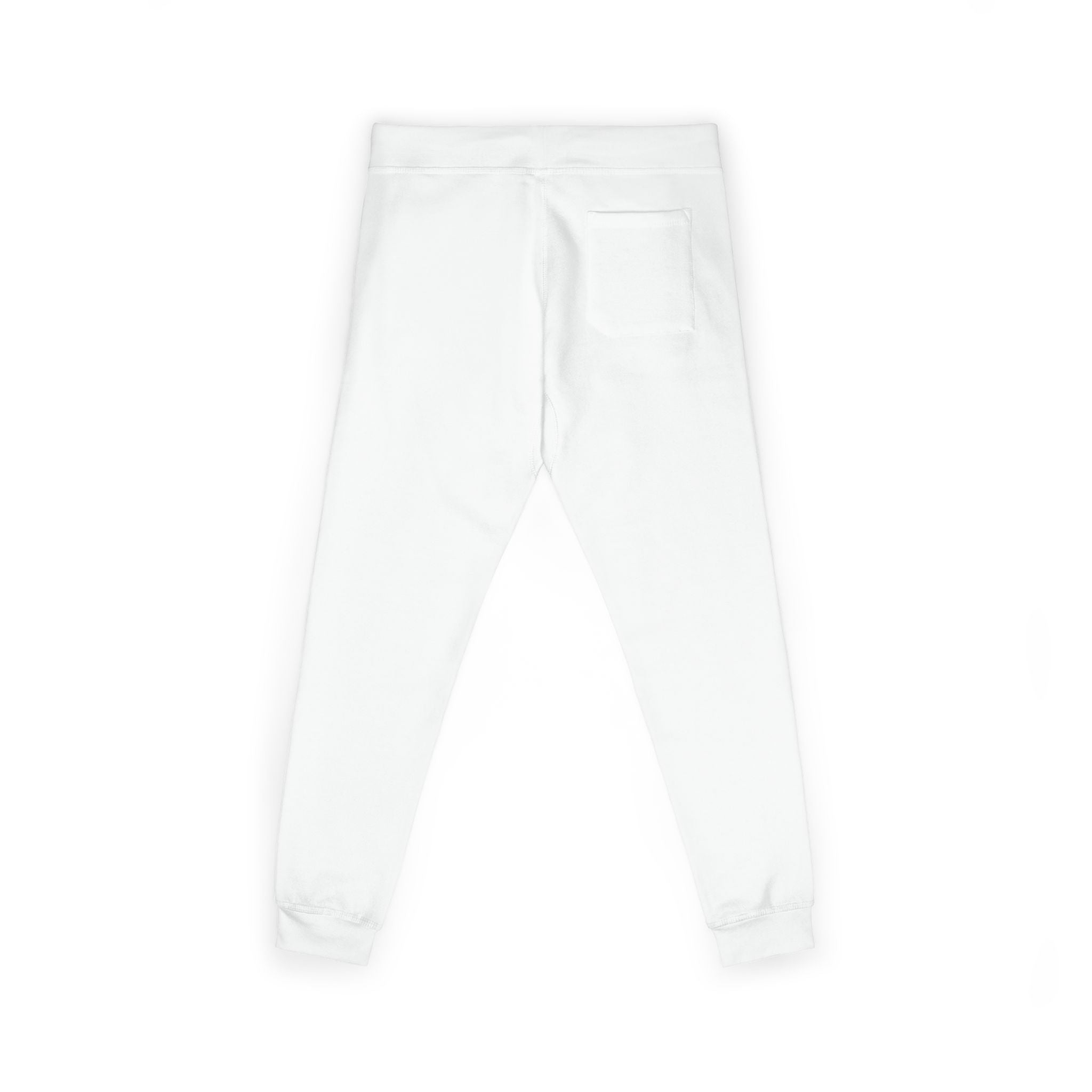 Embroidered Cozy Joggers — 'Built Through Pain' Fleece Sweatpants