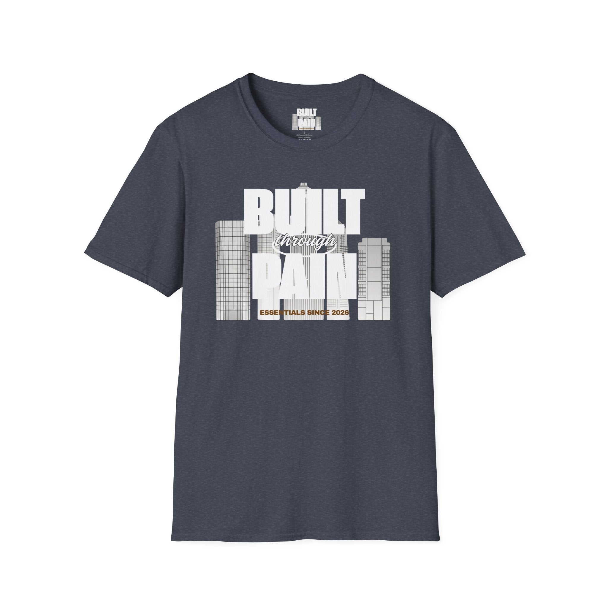 City Skyline T-Shirt — 'Streets' Retro Urban Graphic Tee