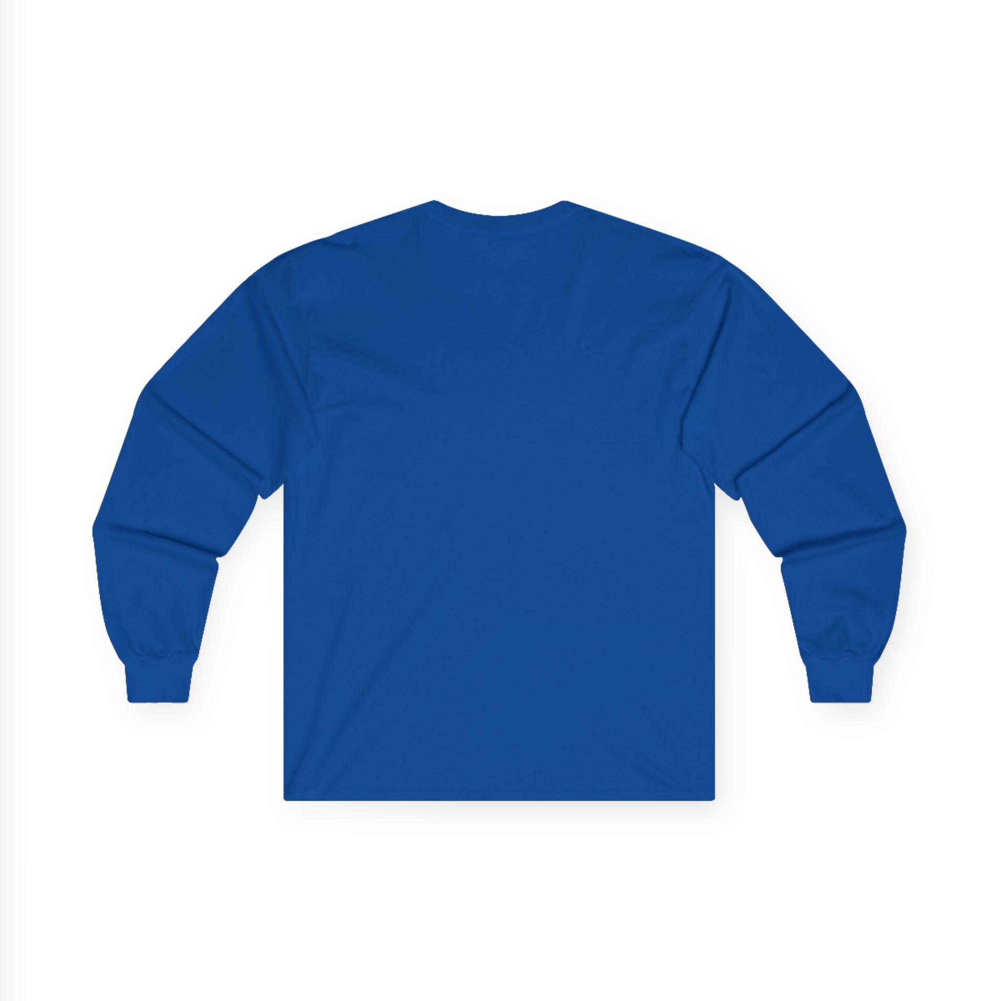 Long Sleeve Tee — Built Through Pain City Skyline Graphic