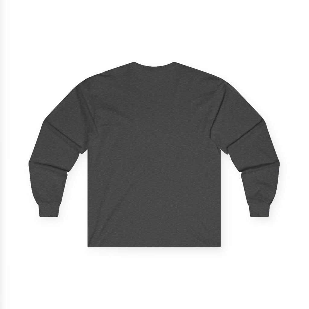 Long Sleeve Tee — Built Through Pain City Skyline Graphic