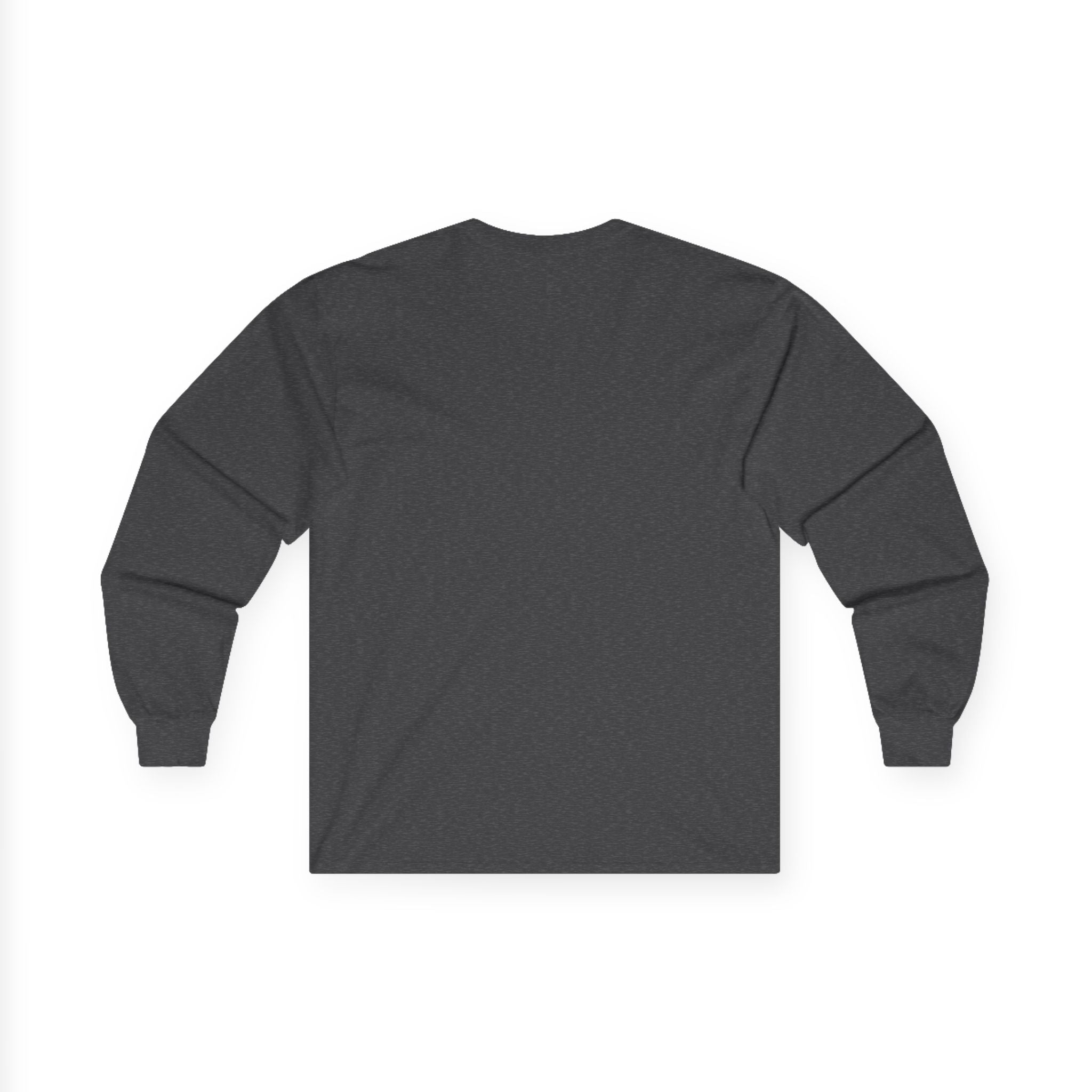Long Sleeve Tee — Built Through Pain City Skyline Graphic