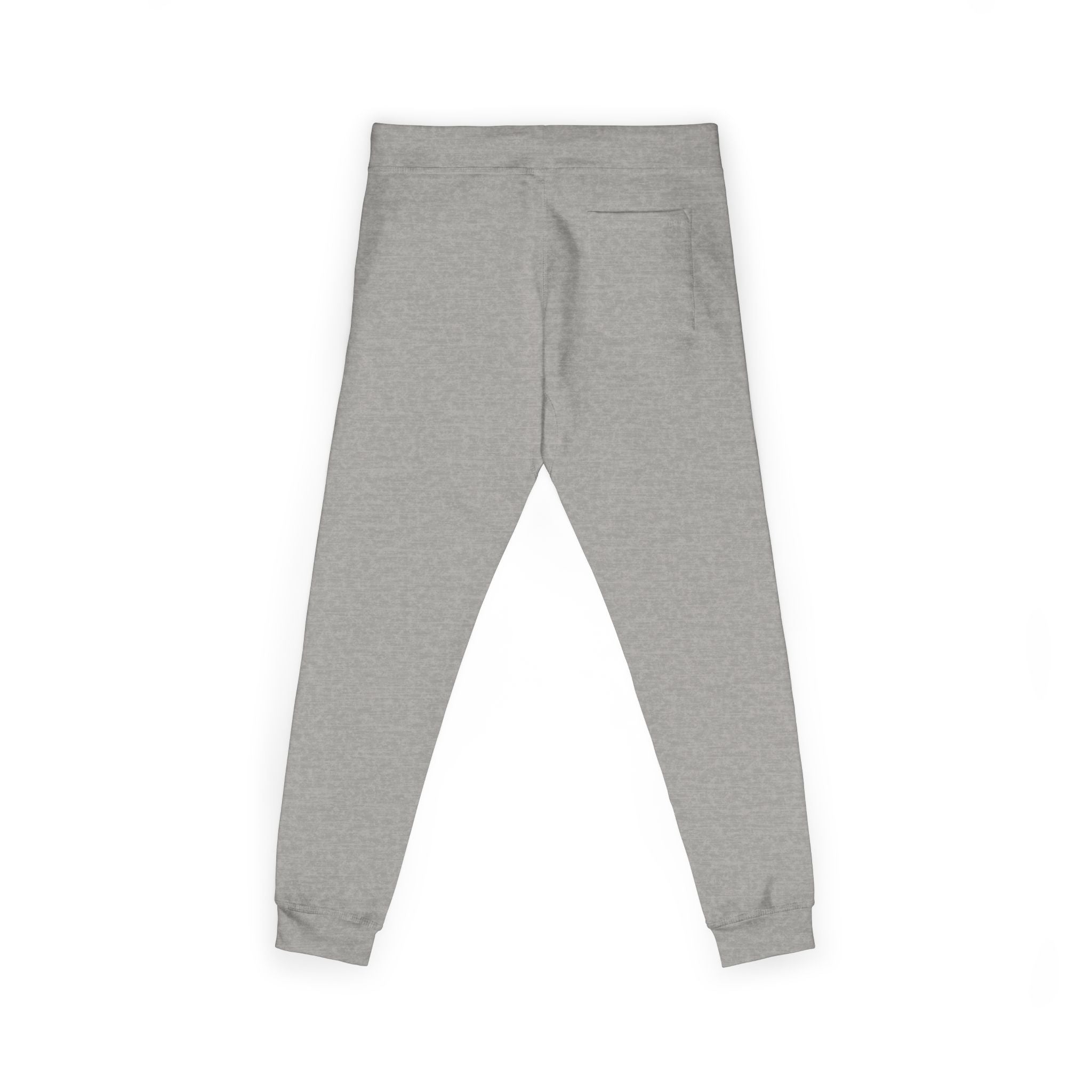 Embroidered Cozy Joggers — 'Built Through Pain' Fleece Sweatpants