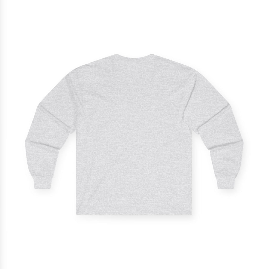 Long Sleeve Tee — Built Through Pain City Skyline Graphic