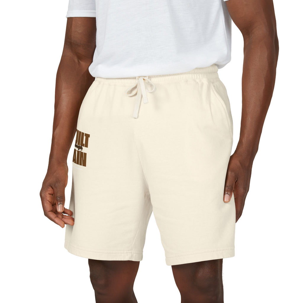 Built Pain Fleece Sweat Shorts — Garment-Dyed Lightweight Lounge Shorts