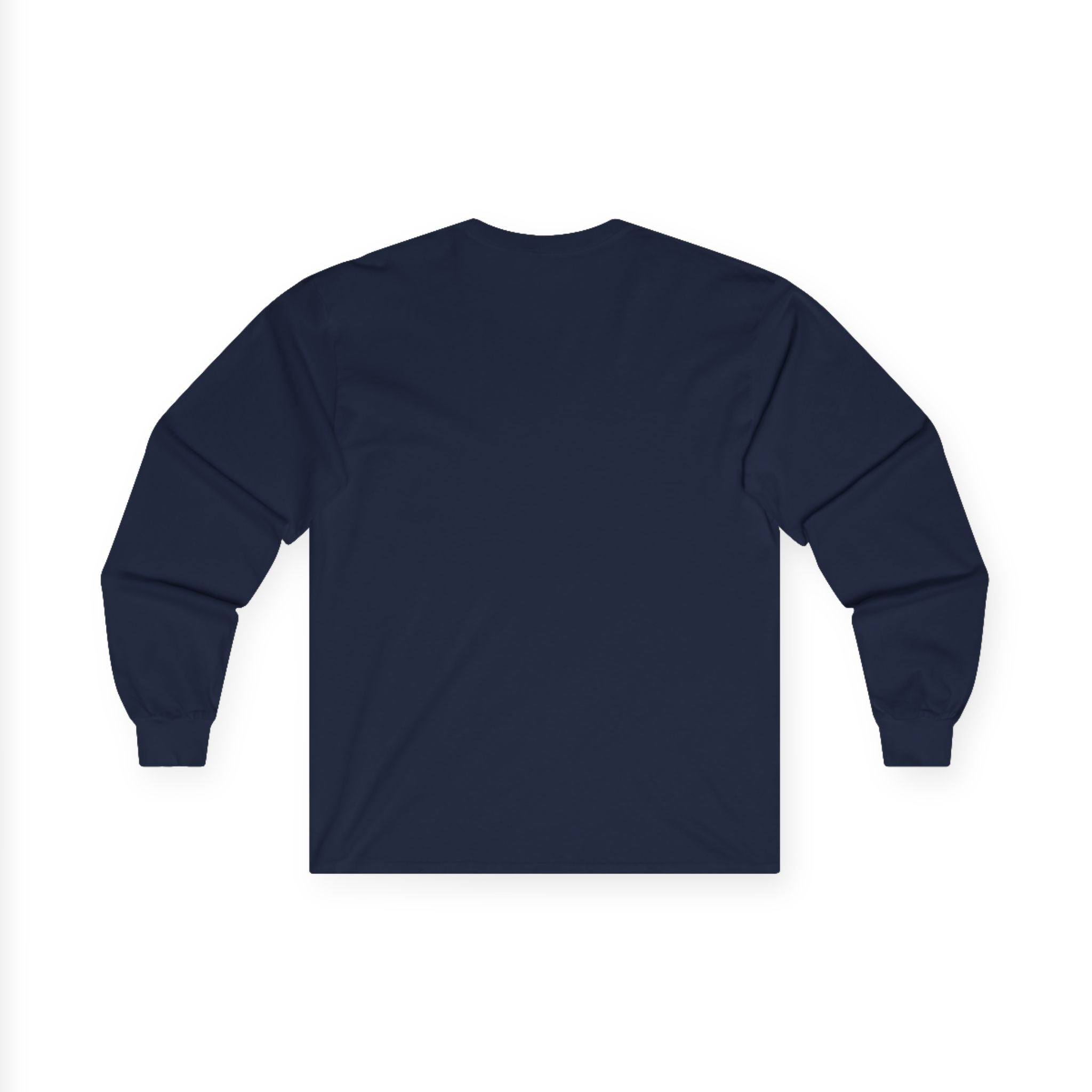 Long Sleeve Tee — Built Through Pain City Skyline Graphic