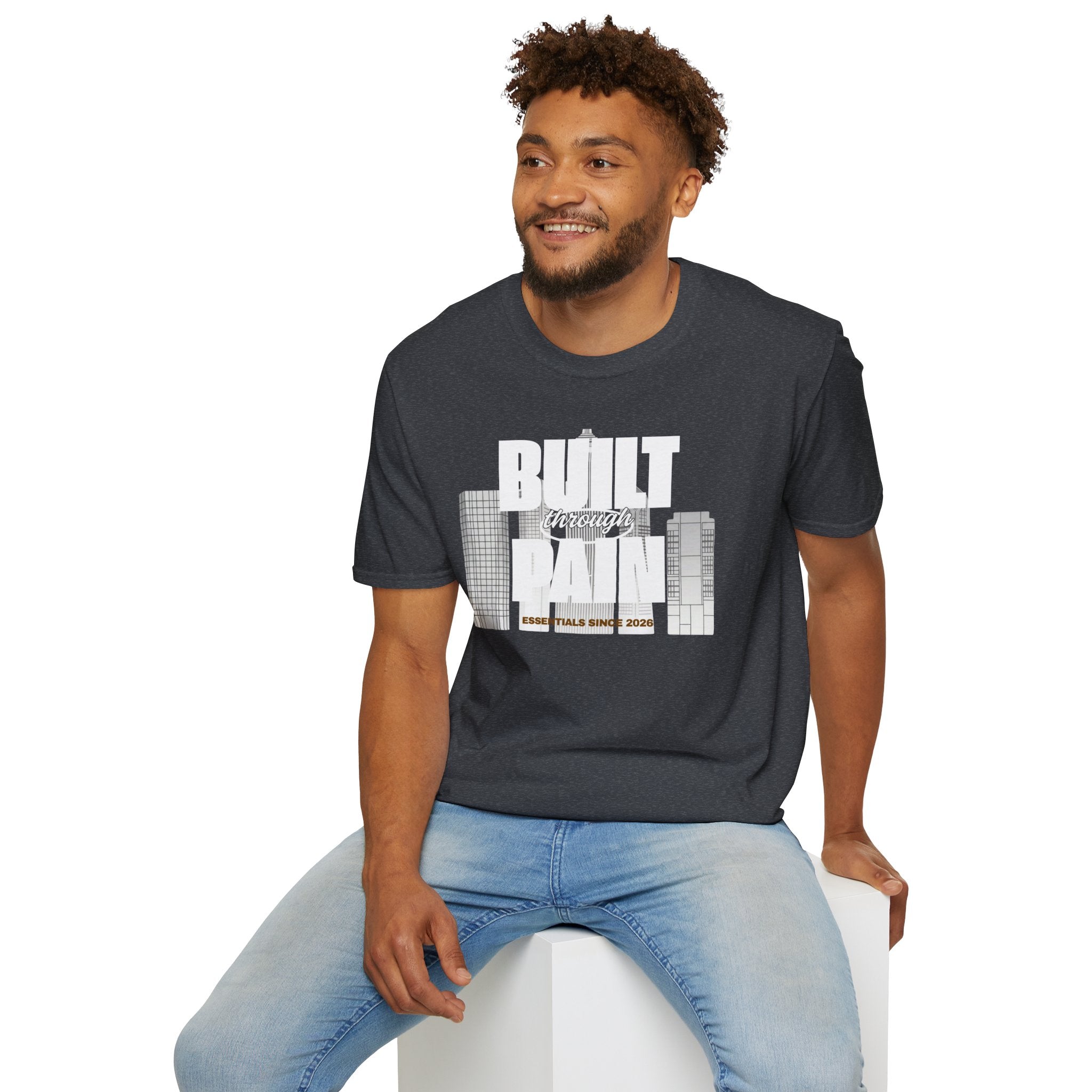 City Skyline T-Shirt — 'Streets' Retro Urban Graphic Tee