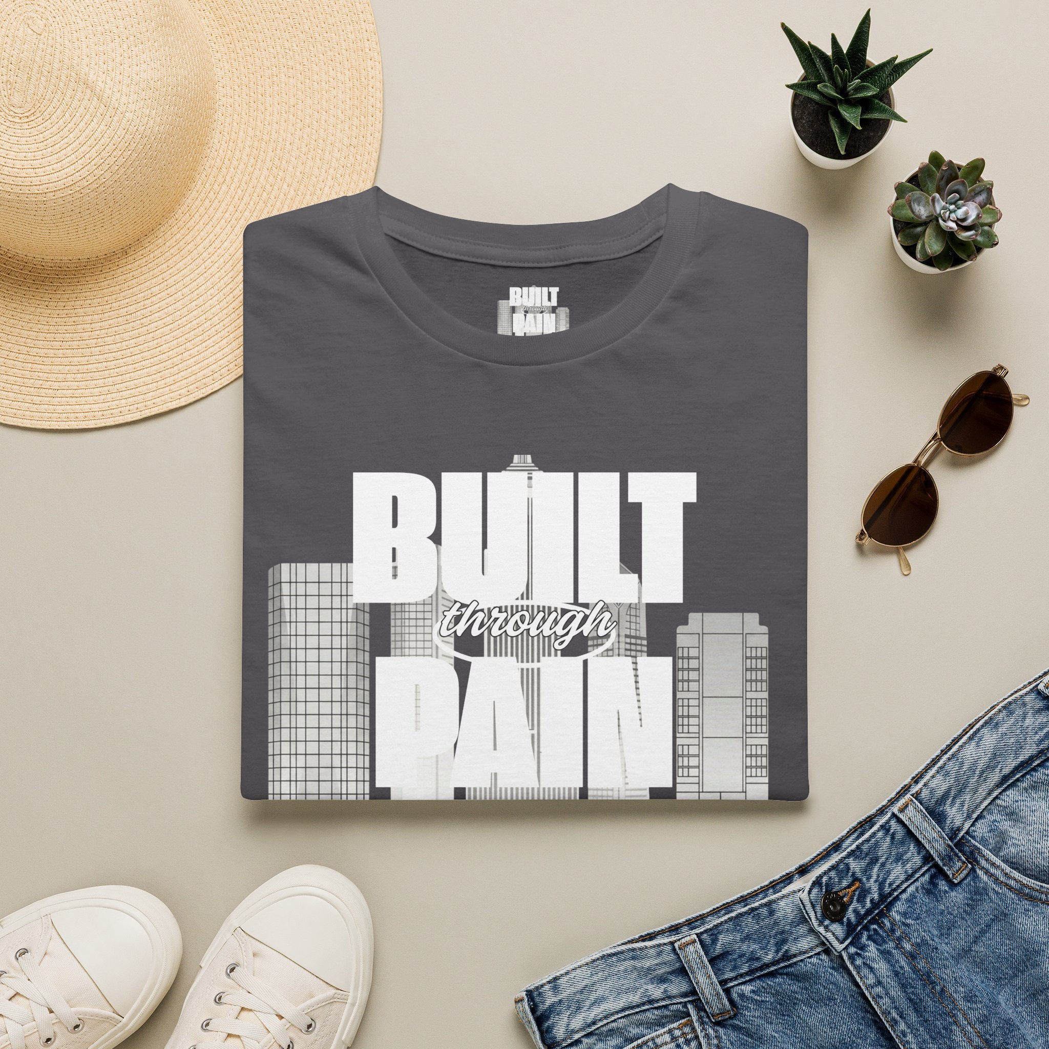 City Skyline T-Shirt — 'Streets' Retro Urban Graphic Tee