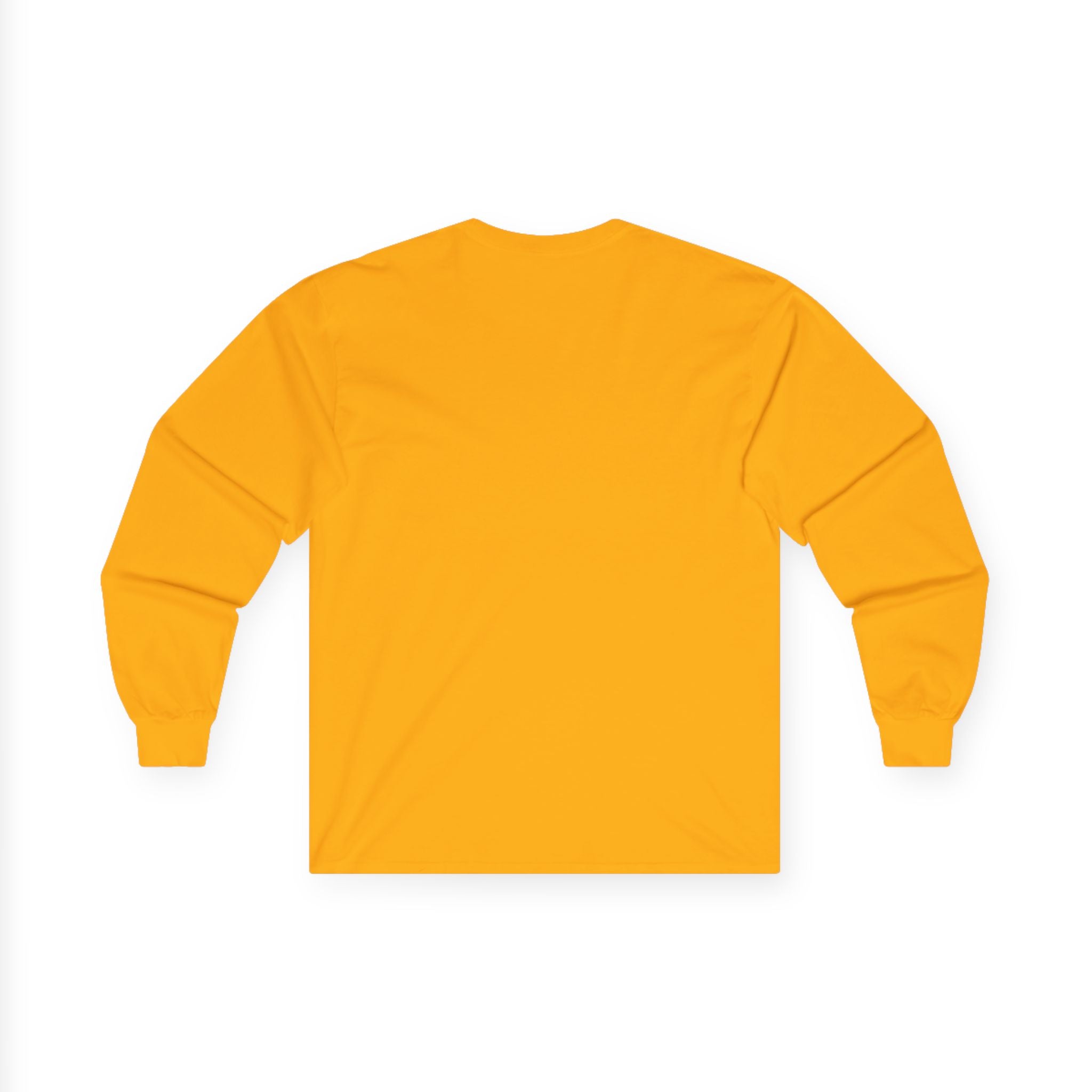 Long Sleeve Tee — Built Through Pain City Skyline Graphic