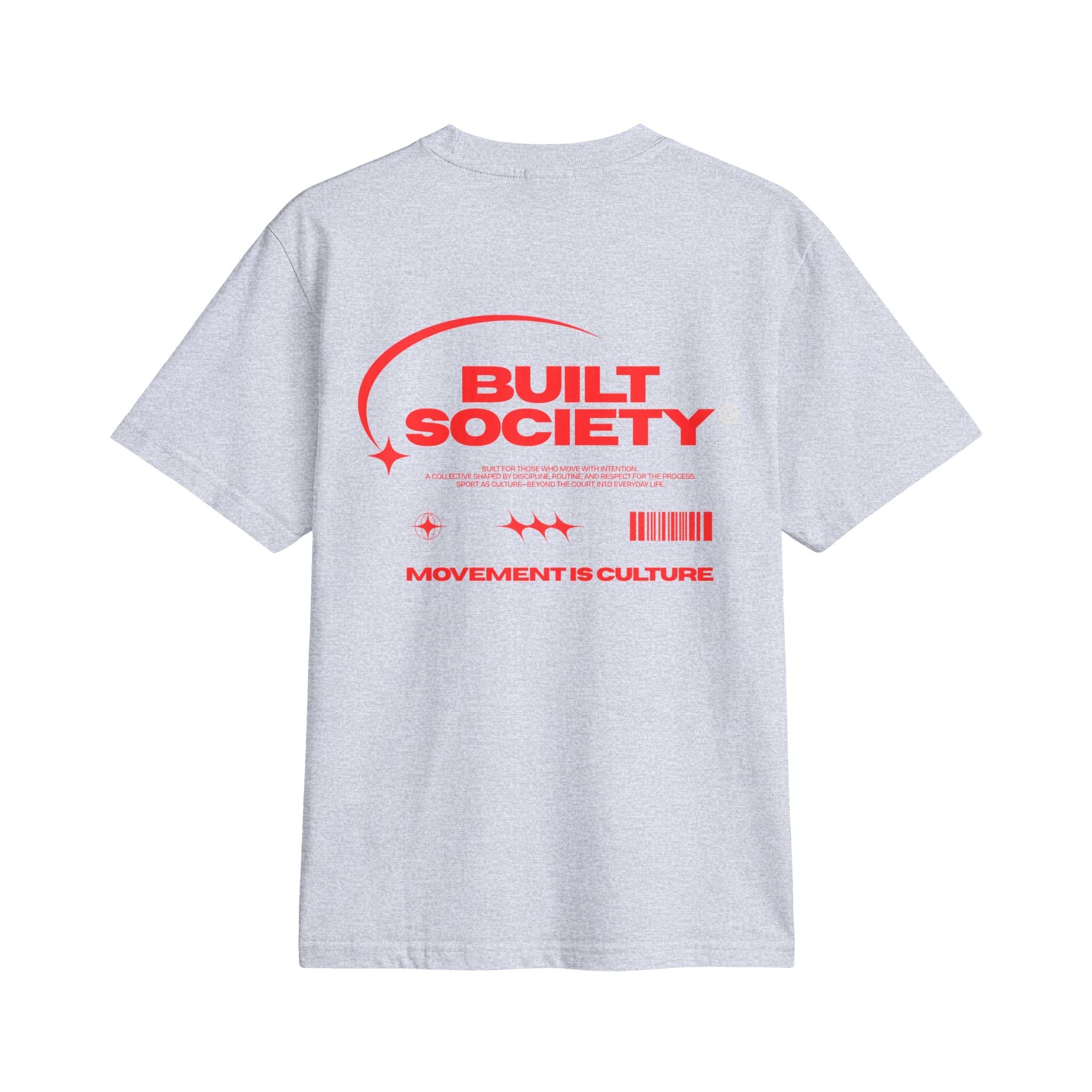 Built Society Graphic T-Shirt — 'Built Society: Movement Is Culture' Streetwear Tee