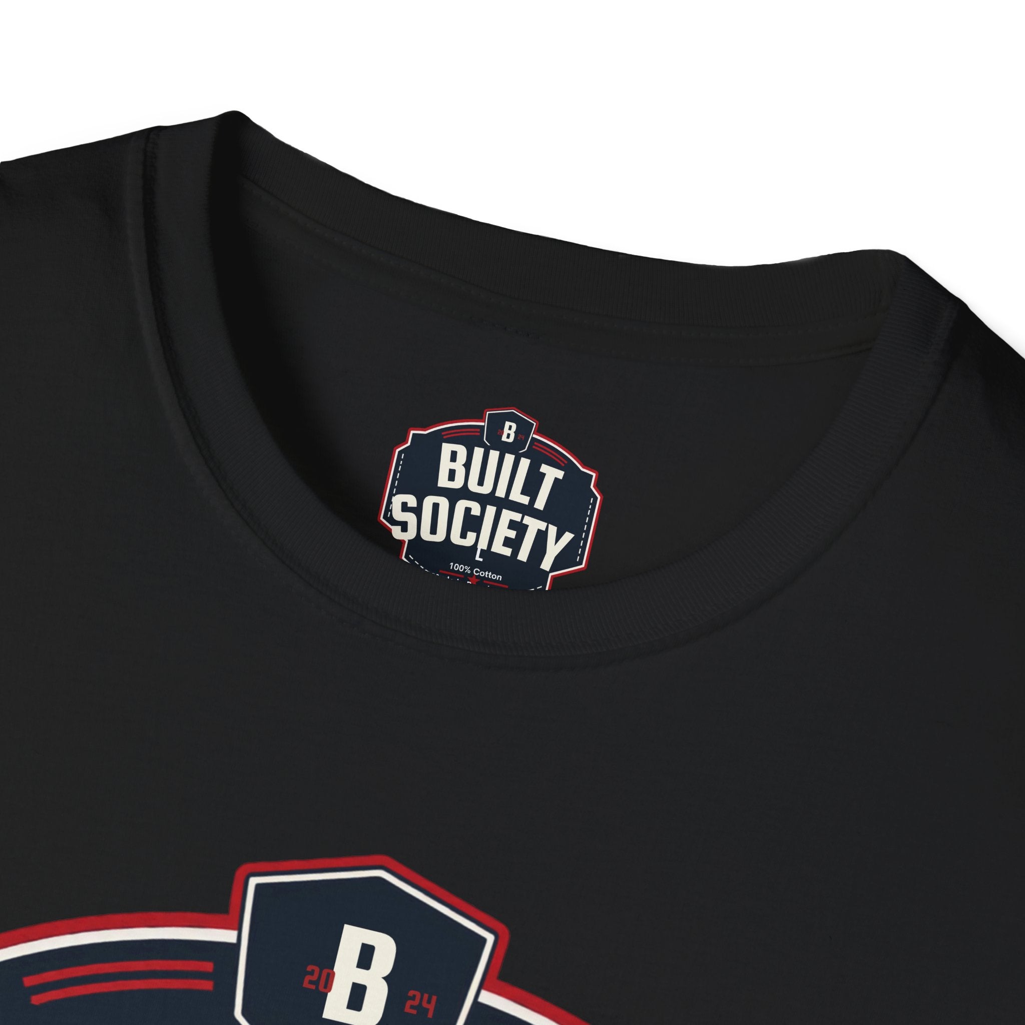 Built Society T-Shirt — Vintage Emblem Graphic Tee