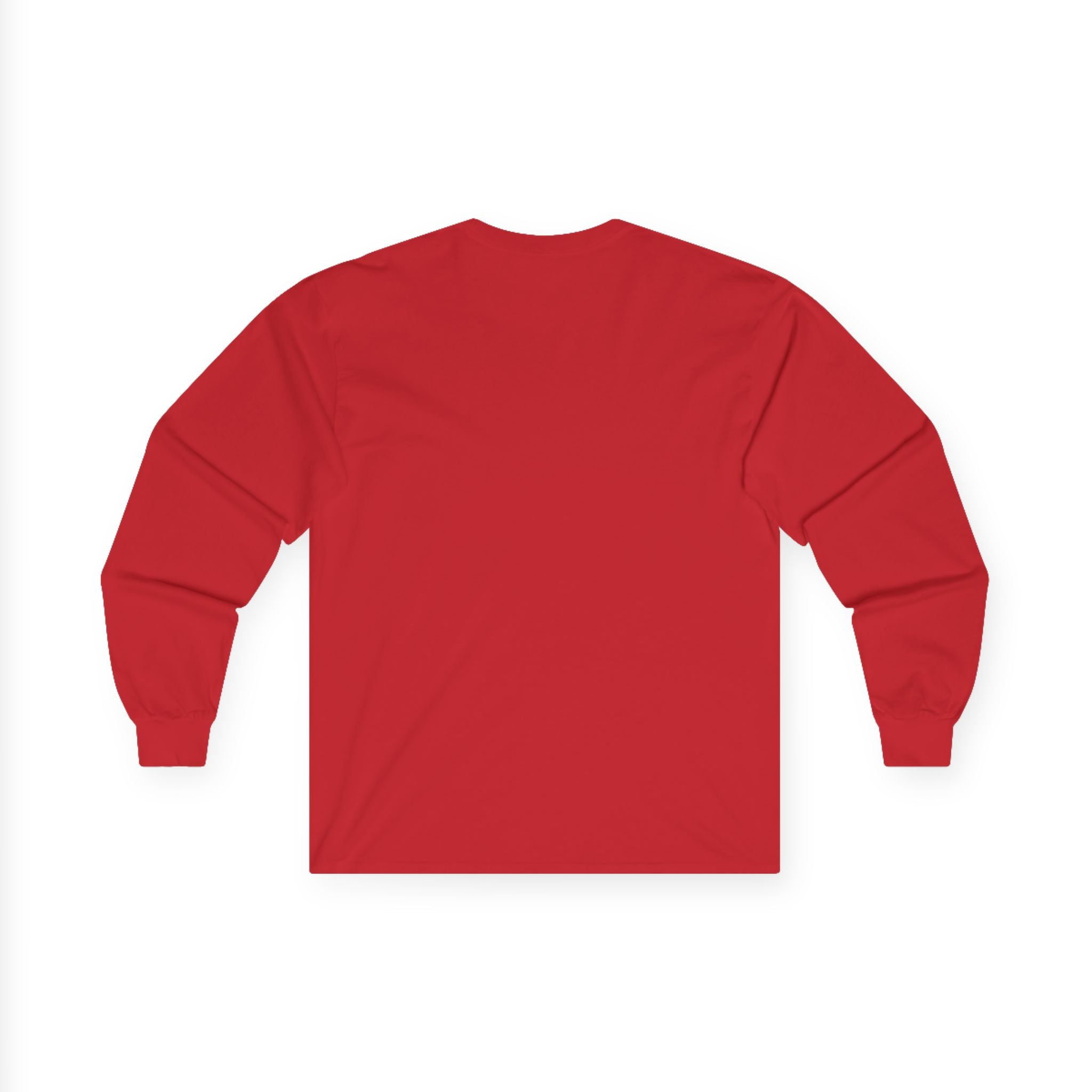 Long Sleeve Tee — Built Through Pain City Skyline Graphic