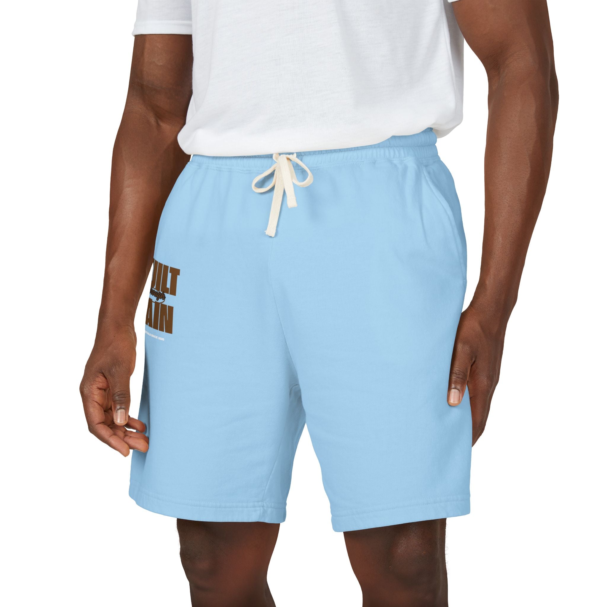 Built Pain Fleece Sweat Shorts — Garment-Dyed Lightweight Lounge Shorts