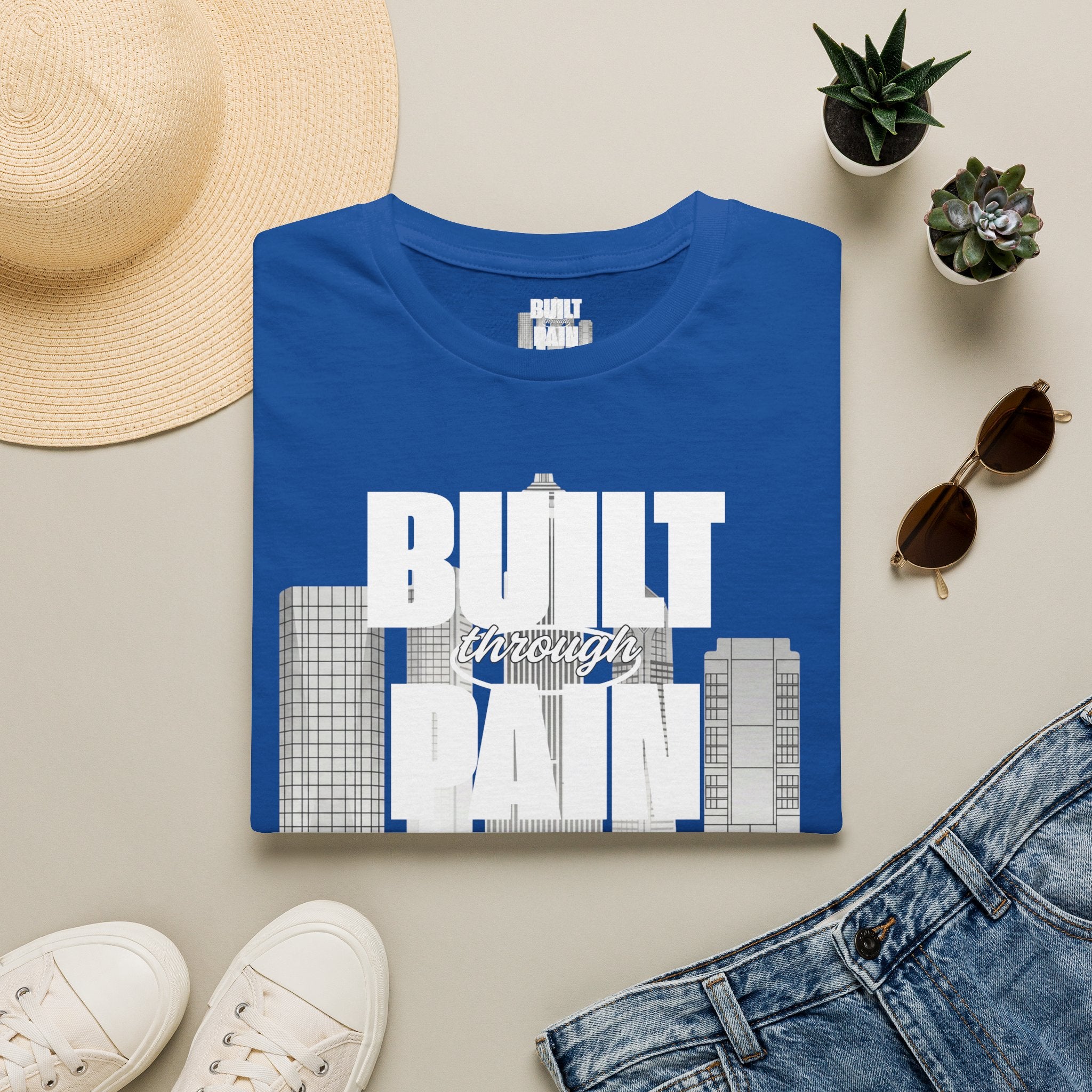 City Skyline T-Shirt — 'Streets' Retro Urban Graphic Tee