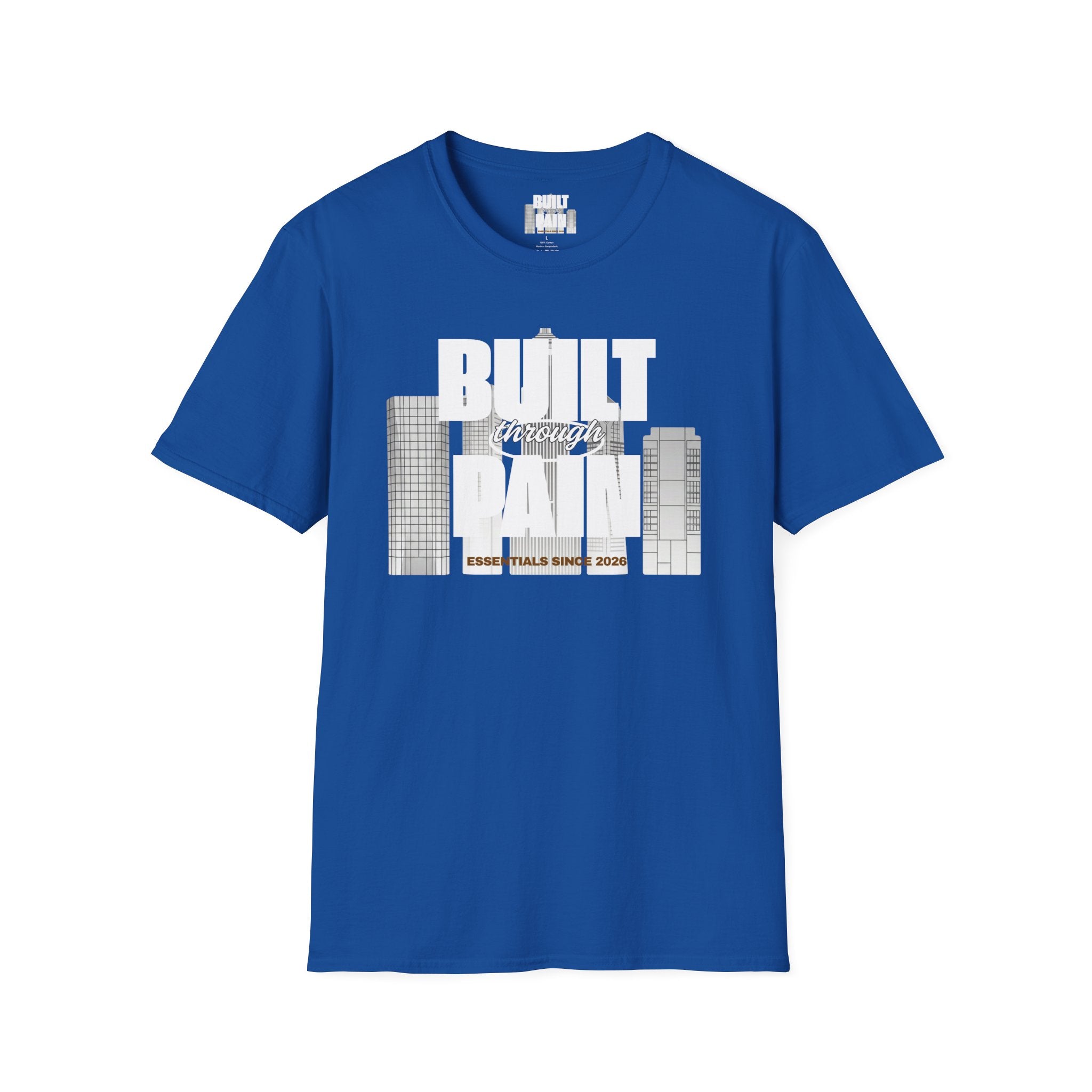 City Skyline T-Shirt — 'Streets' Retro Urban Graphic Tee