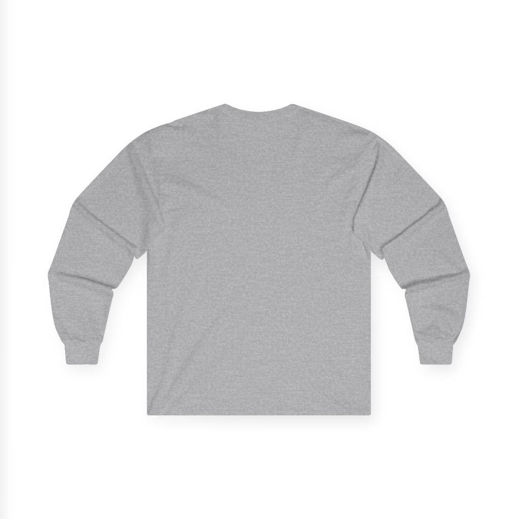 Long Sleeve Tee — Built Through Pain City Skyline Graphic