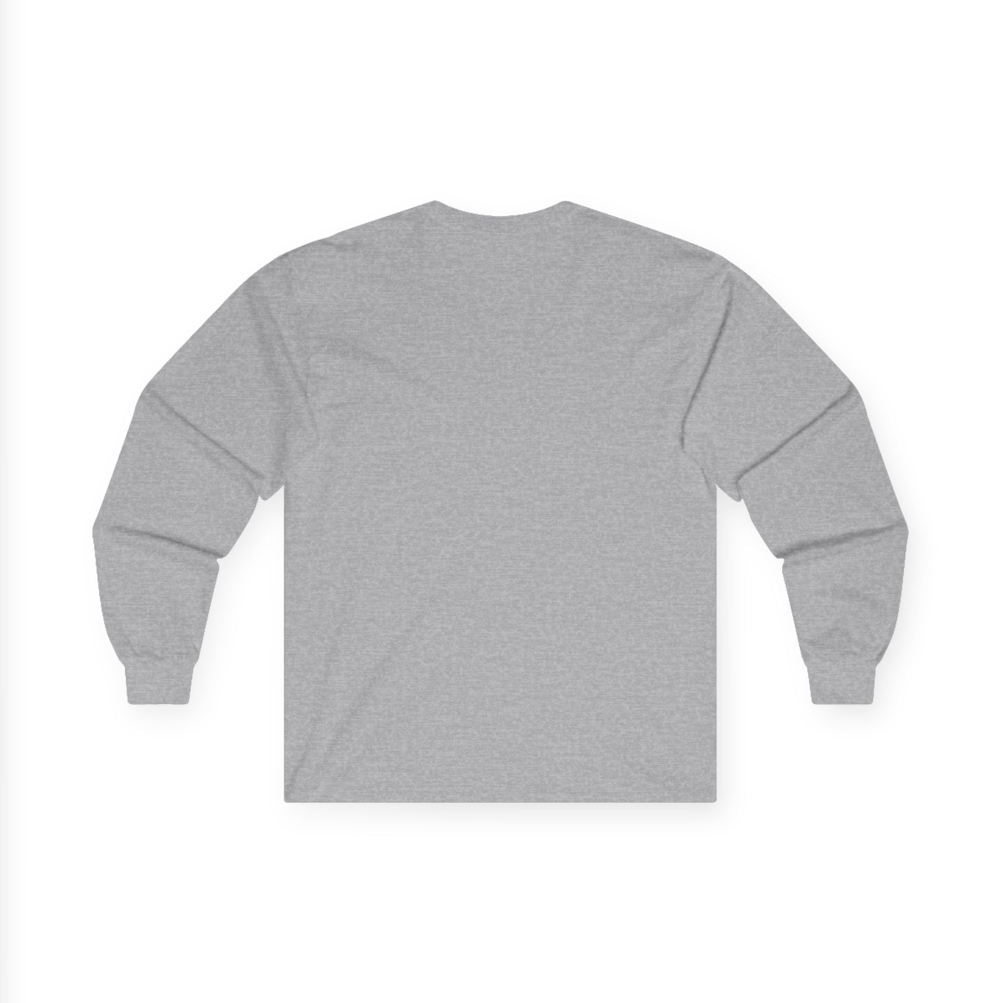 Long Sleeve Tee — Built Through Pain City Skyline Graphic