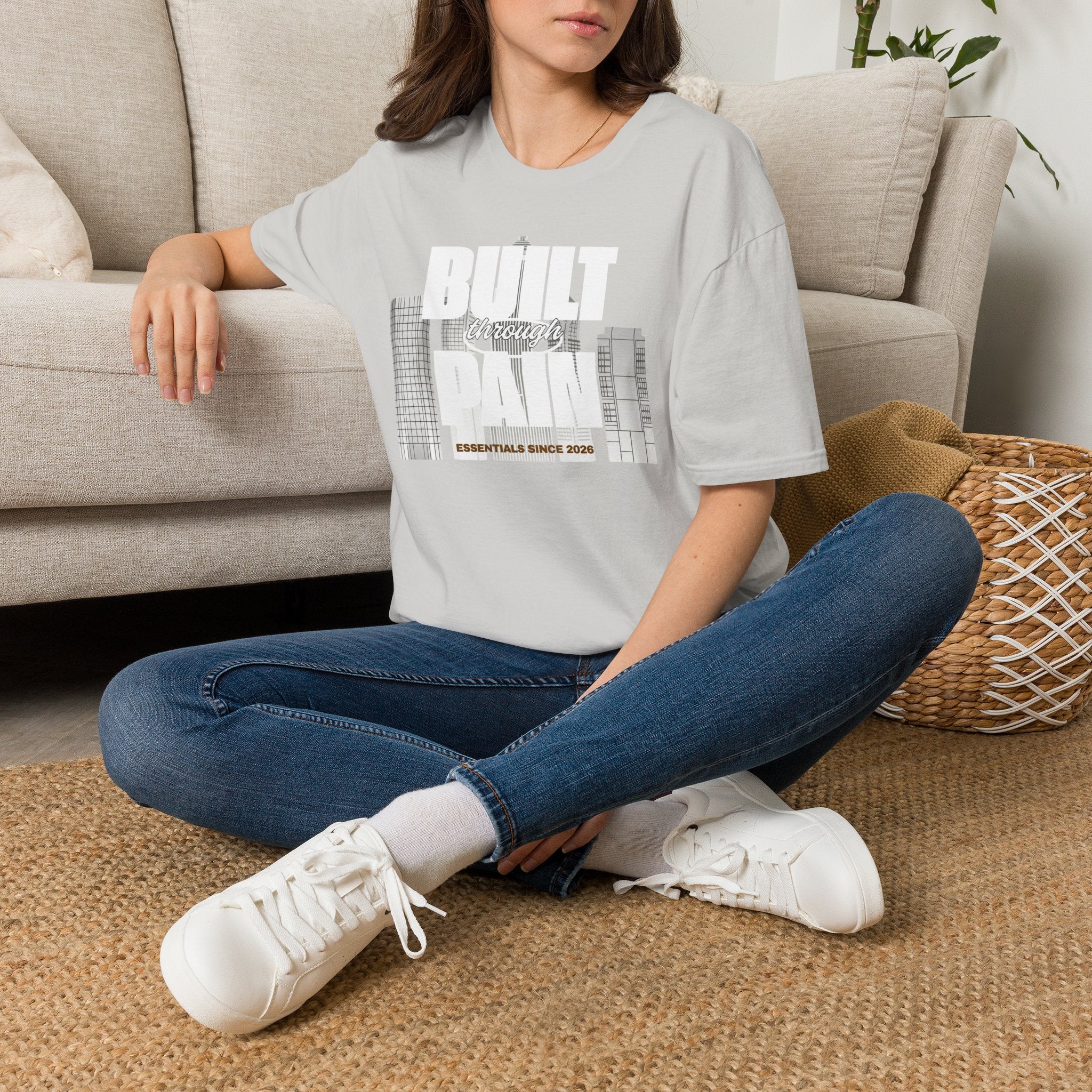 City Skyline T-Shirt — 'Streets' Retro Urban Graphic Tee