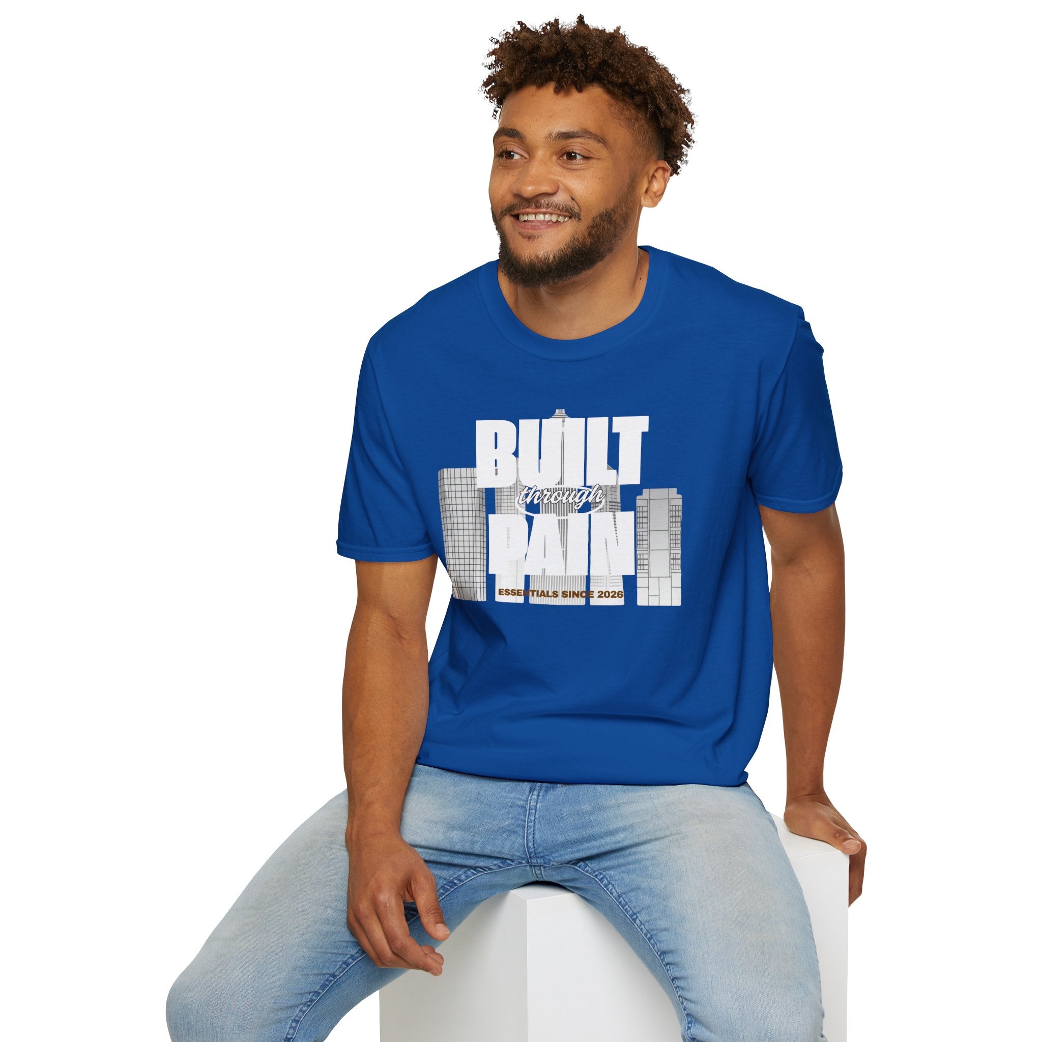 City Skyline T-Shirt — 'Streets' Retro Urban Graphic Tee