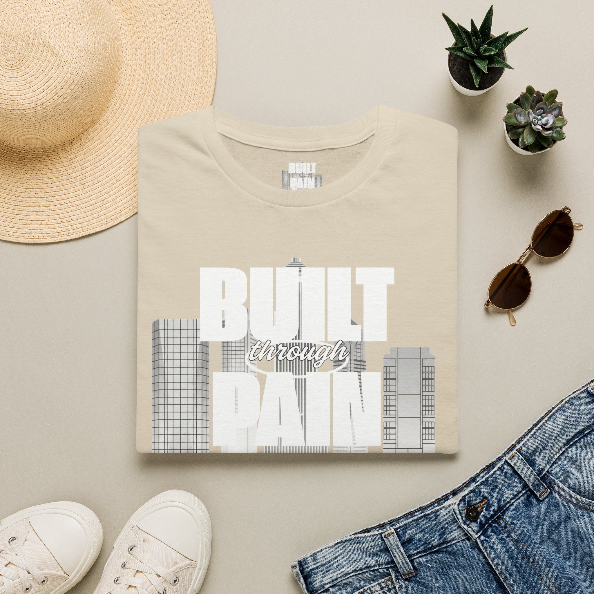 City Skyline T-Shirt — 'Streets' Retro Urban Graphic Tee