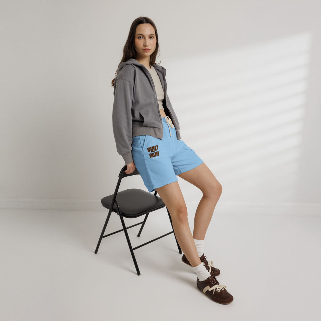 Built Pain Fleece Sweat Shorts — Garment-Dyed Lightweight Lounge Shorts