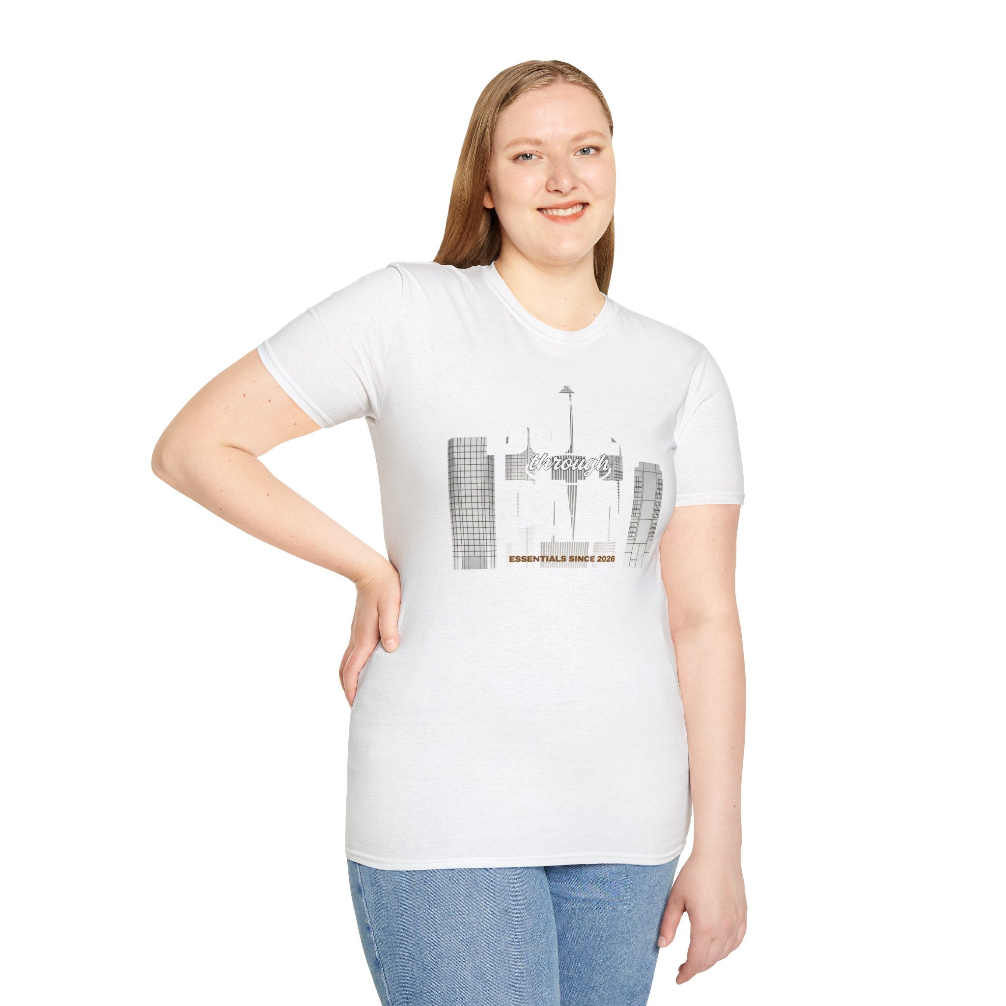 City Skyline T-Shirt — 'Streets' Retro Urban Graphic Tee