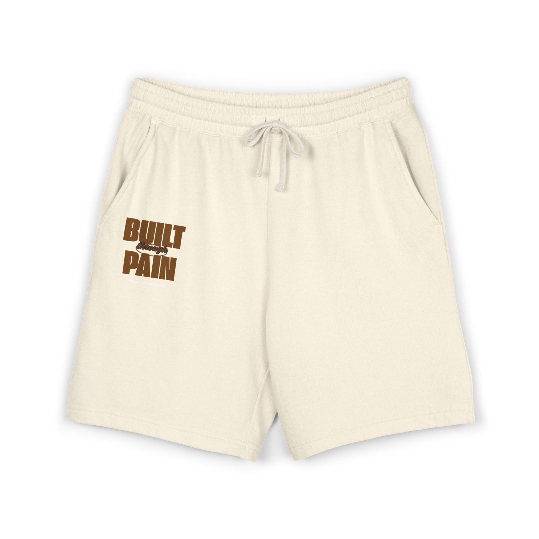 Built Pain Fleece Sweat Shorts — Garment-Dyed Lightweight Lounge Shorts