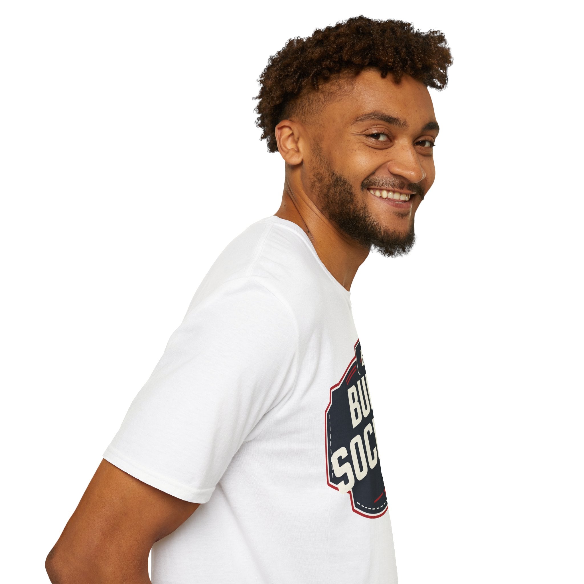 Built Society T-Shirt — Vintage Emblem Graphic Tee