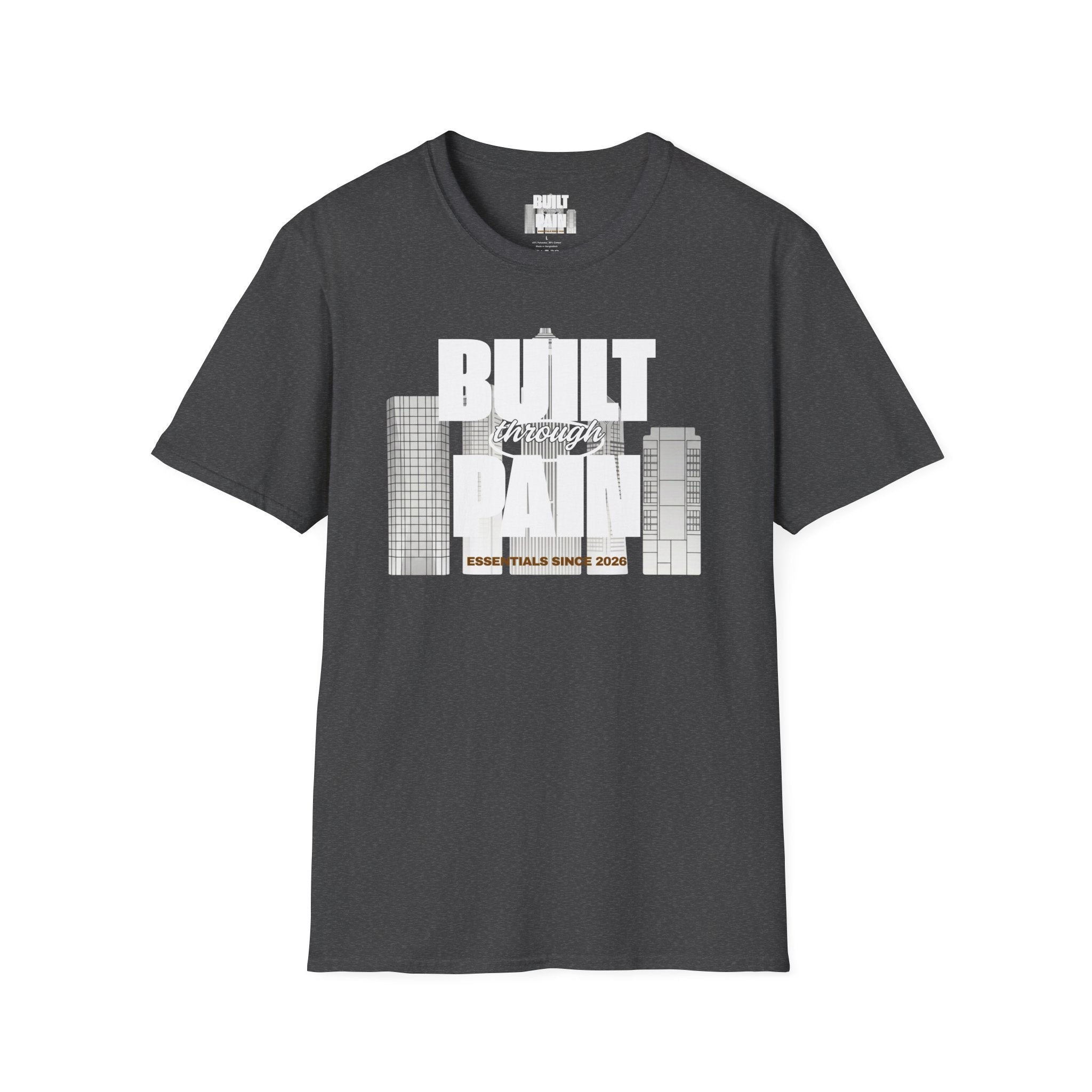 City Skyline T-Shirt — 'Streets' Retro Urban Graphic Tee