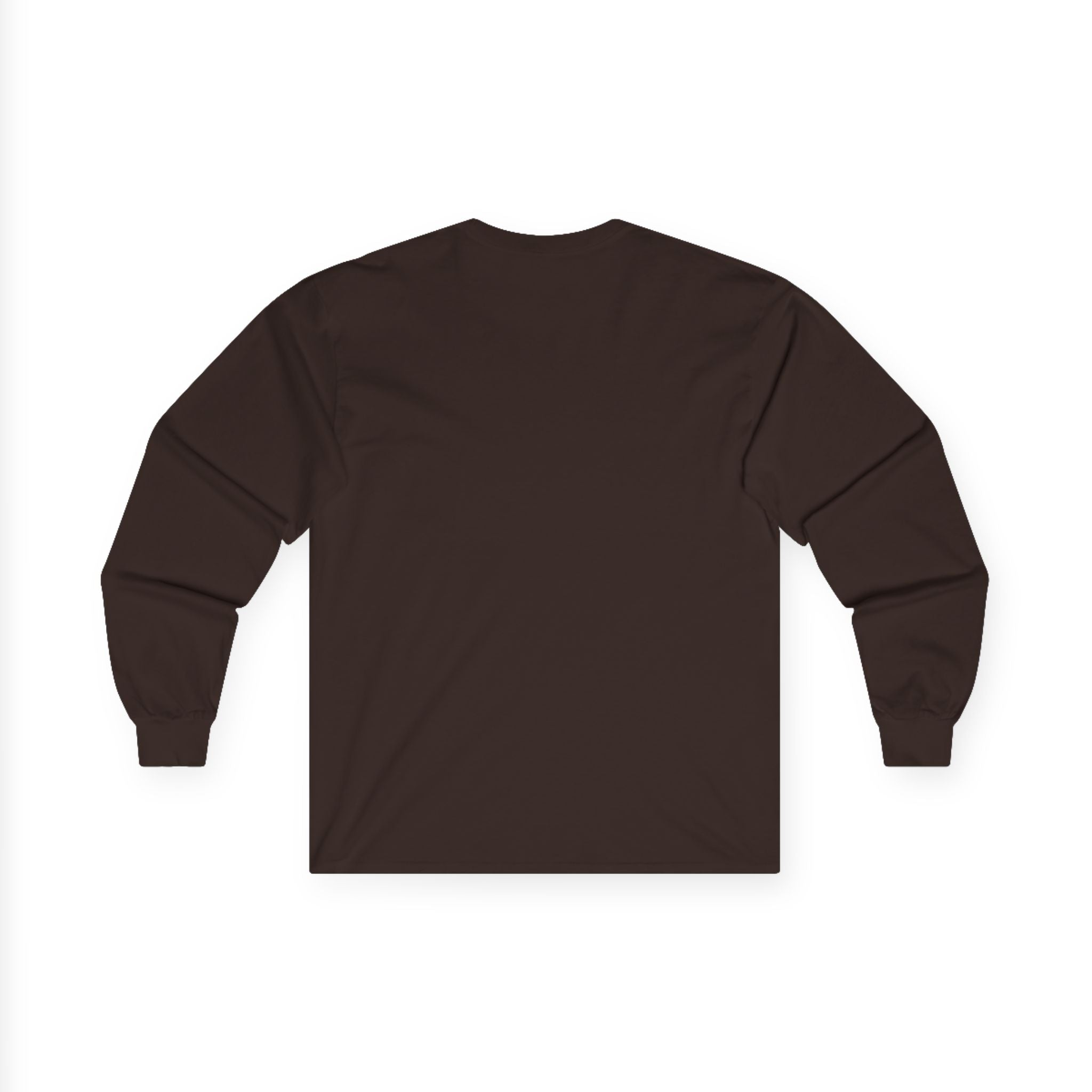 Long Sleeve Tee — Built Through Pain City Skyline Graphic