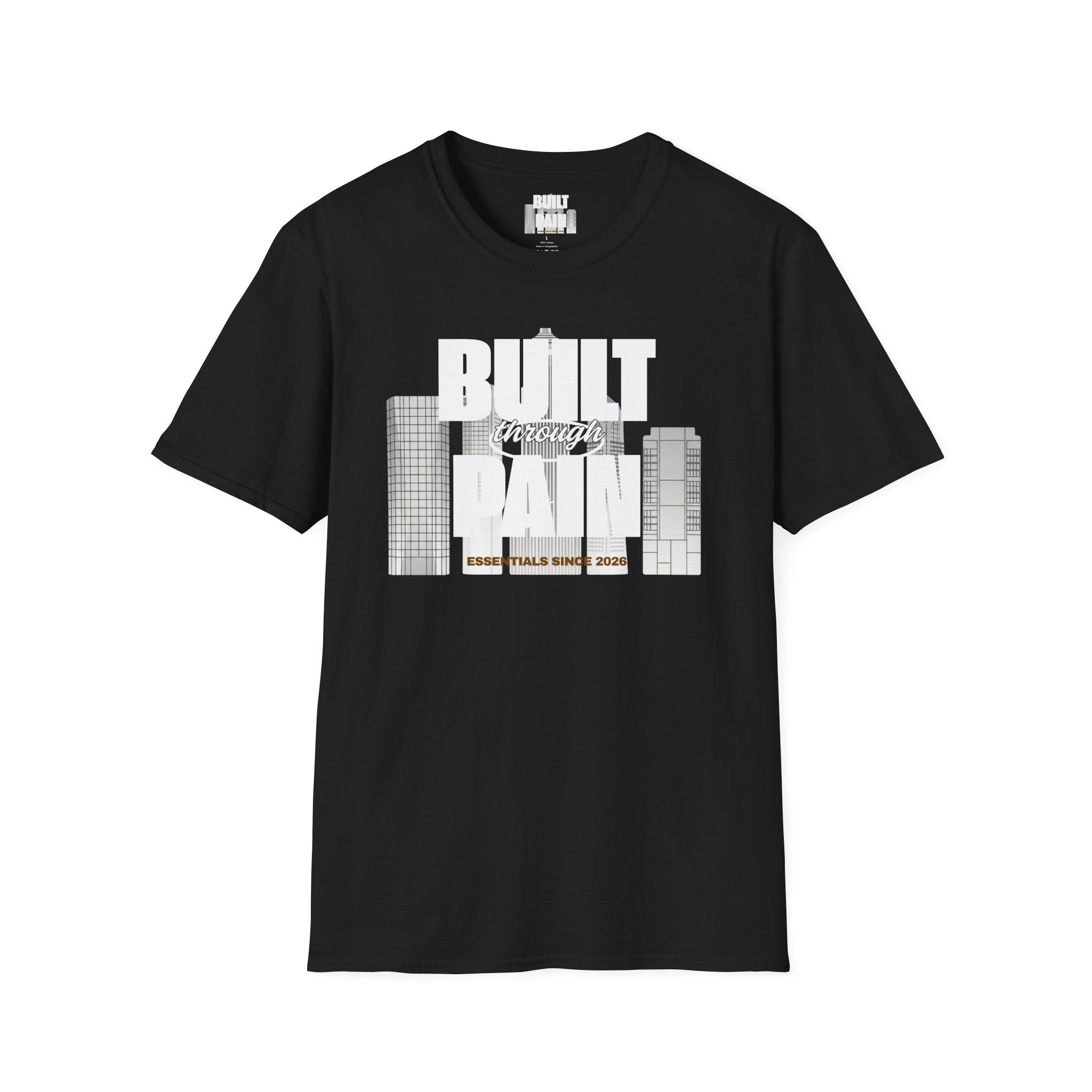 City Skyline T-Shirt — 'Streets' Retro Urban Graphic Tee
