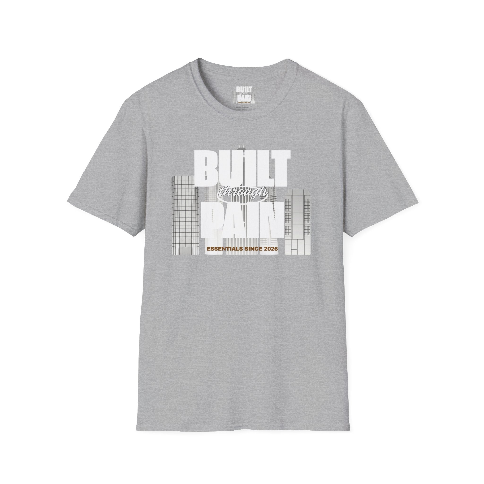 City Skyline T-Shirt — 'Streets' Retro Urban Graphic Tee