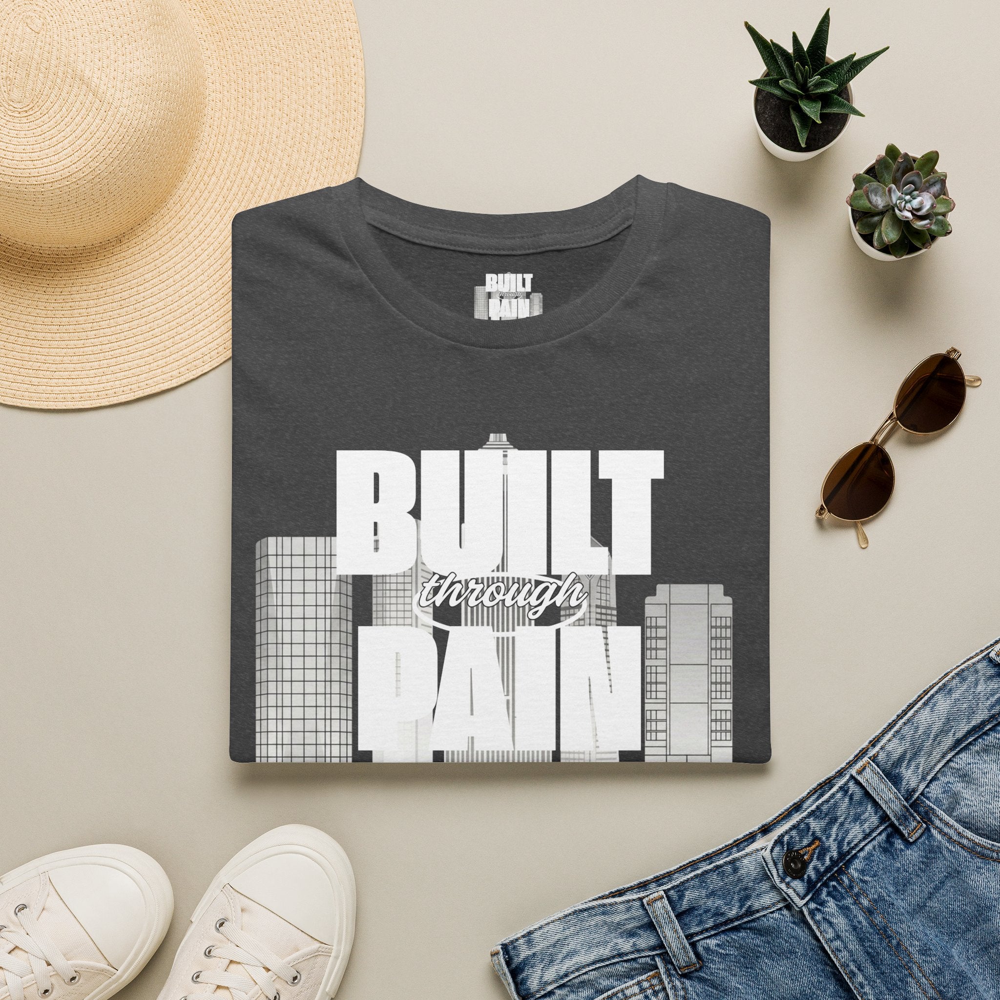 City Skyline T-Shirt — 'Streets' Retro Urban Graphic Tee
