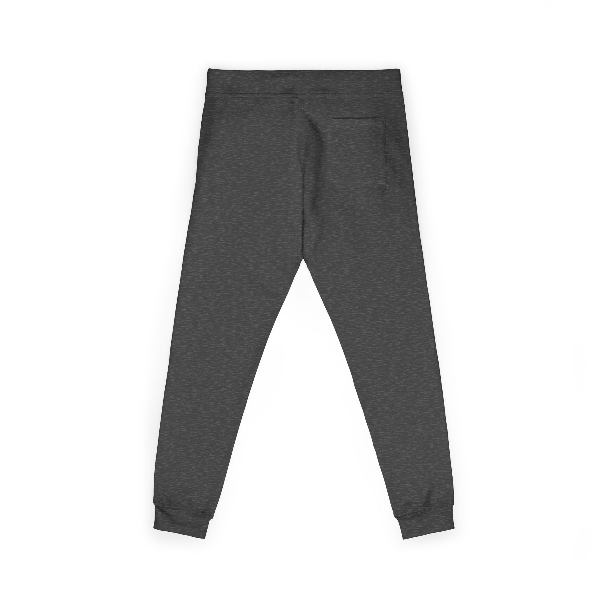 Embroidered Cozy Sweatpants — Minimal Logo Fleece Joggers