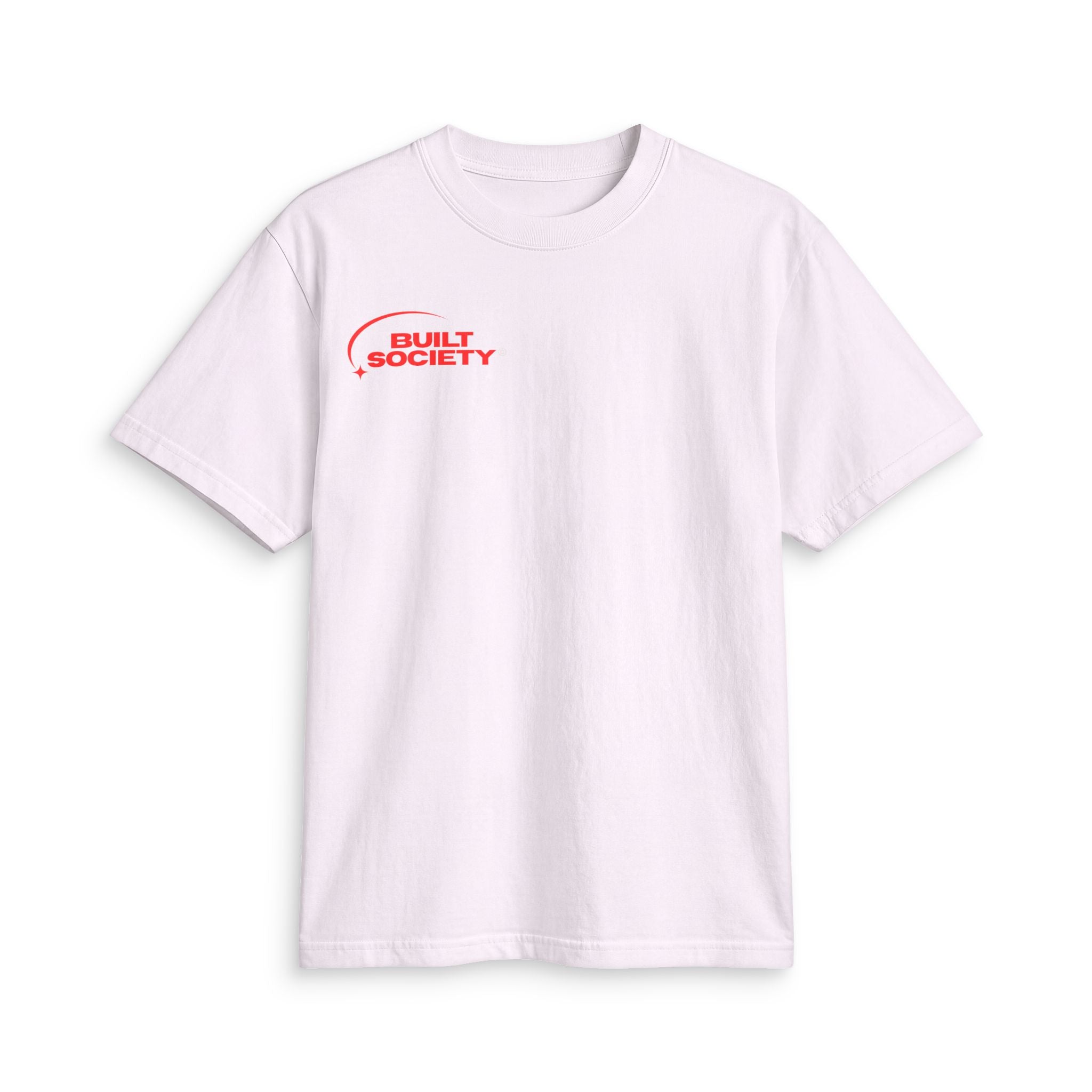 Built Society Graphic T-Shirt — 'Built Society: Movement Is Culture' Streetwear Tee