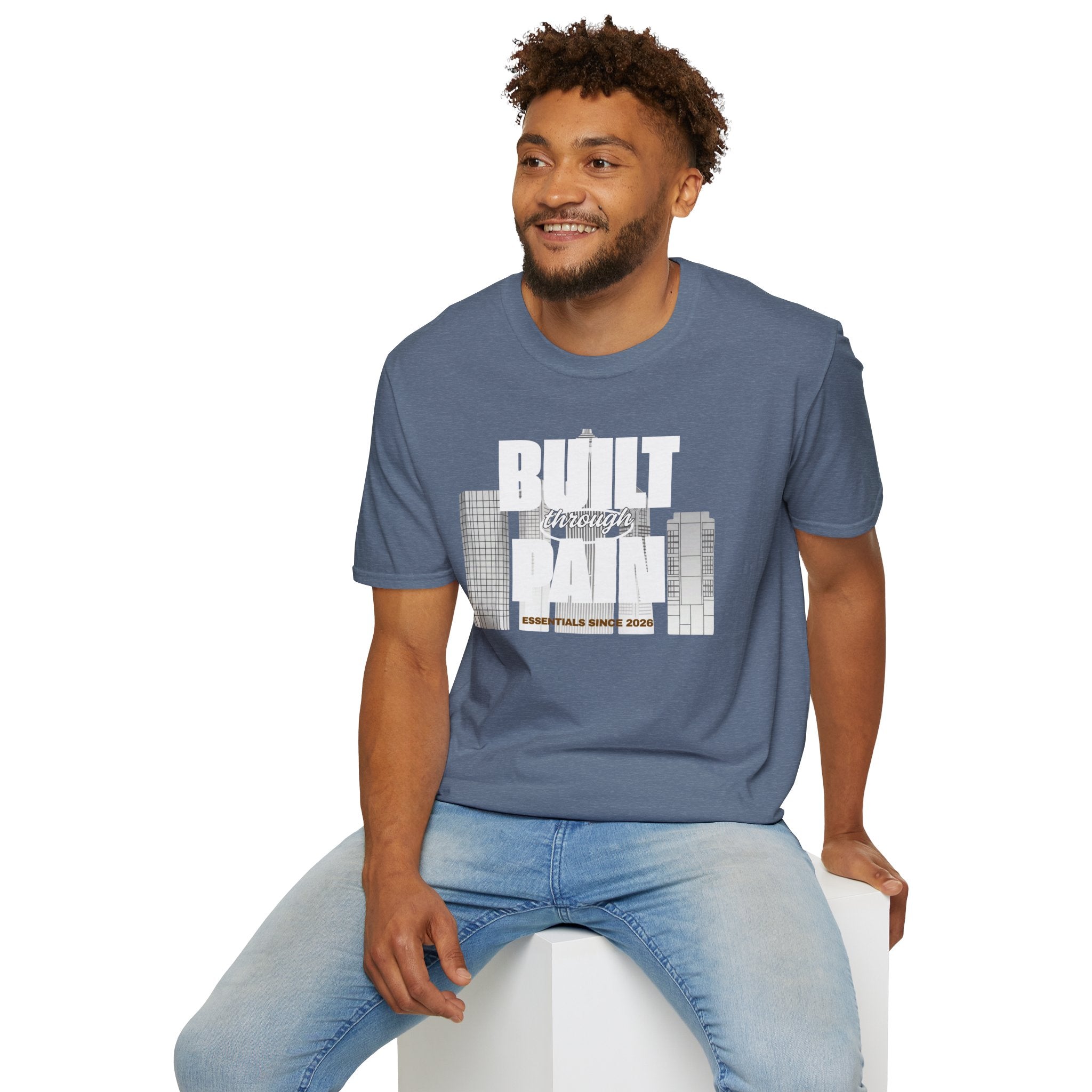 City Skyline T-Shirt — 'Streets' Retro Urban Graphic Tee