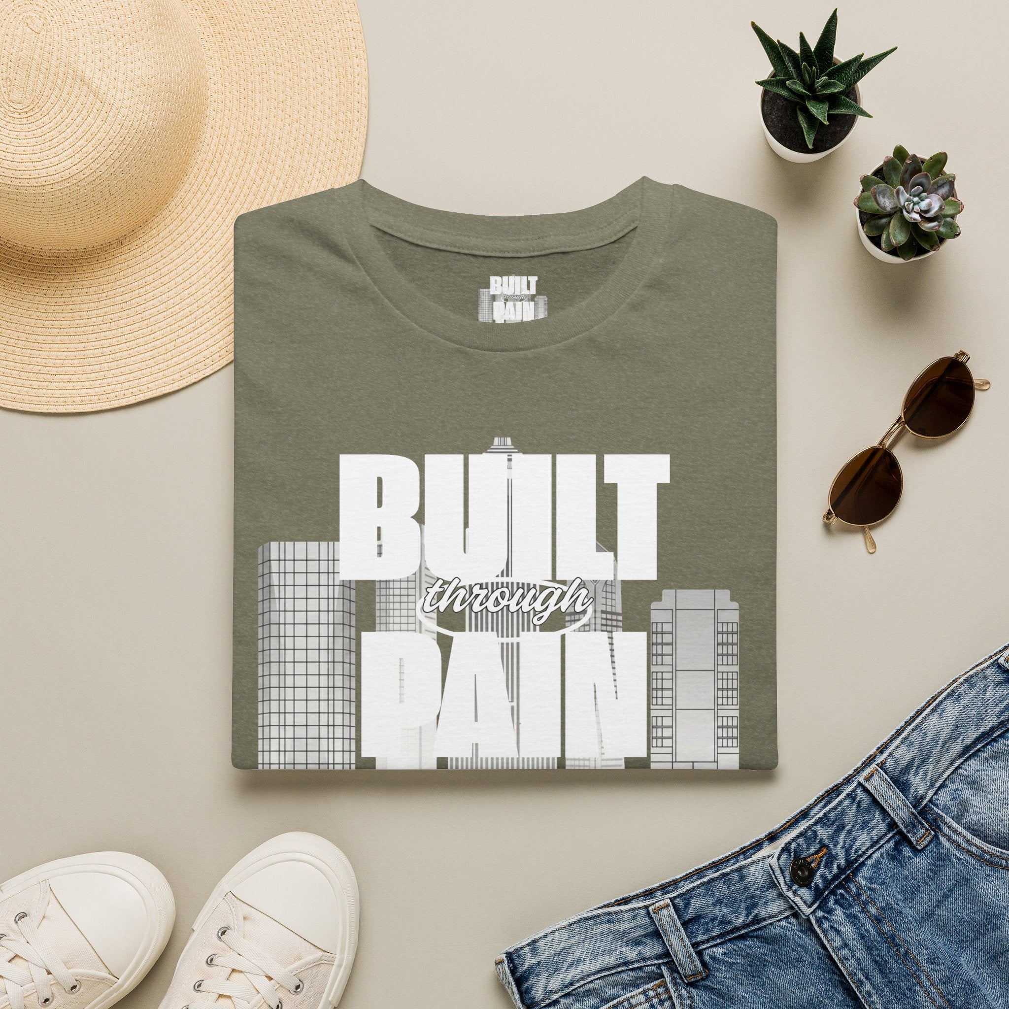 City Skyline T-Shirt — 'Streets' Retro Urban Graphic Tee