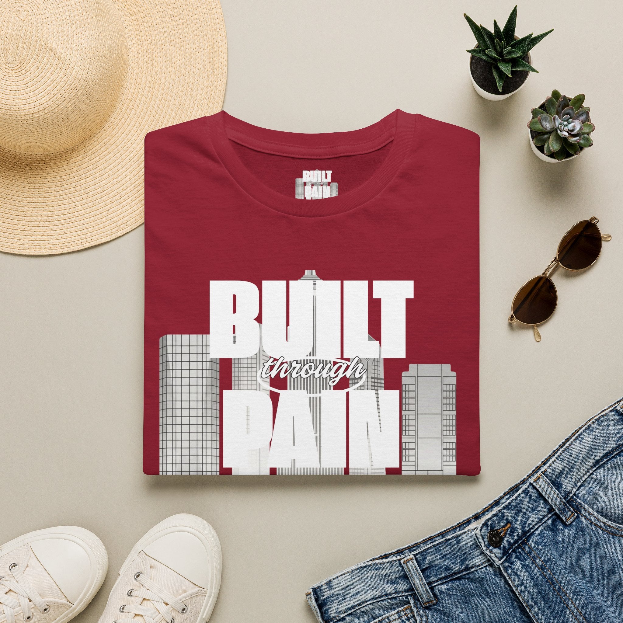 City Skyline T-Shirt — 'Streets' Retro Urban Graphic Tee