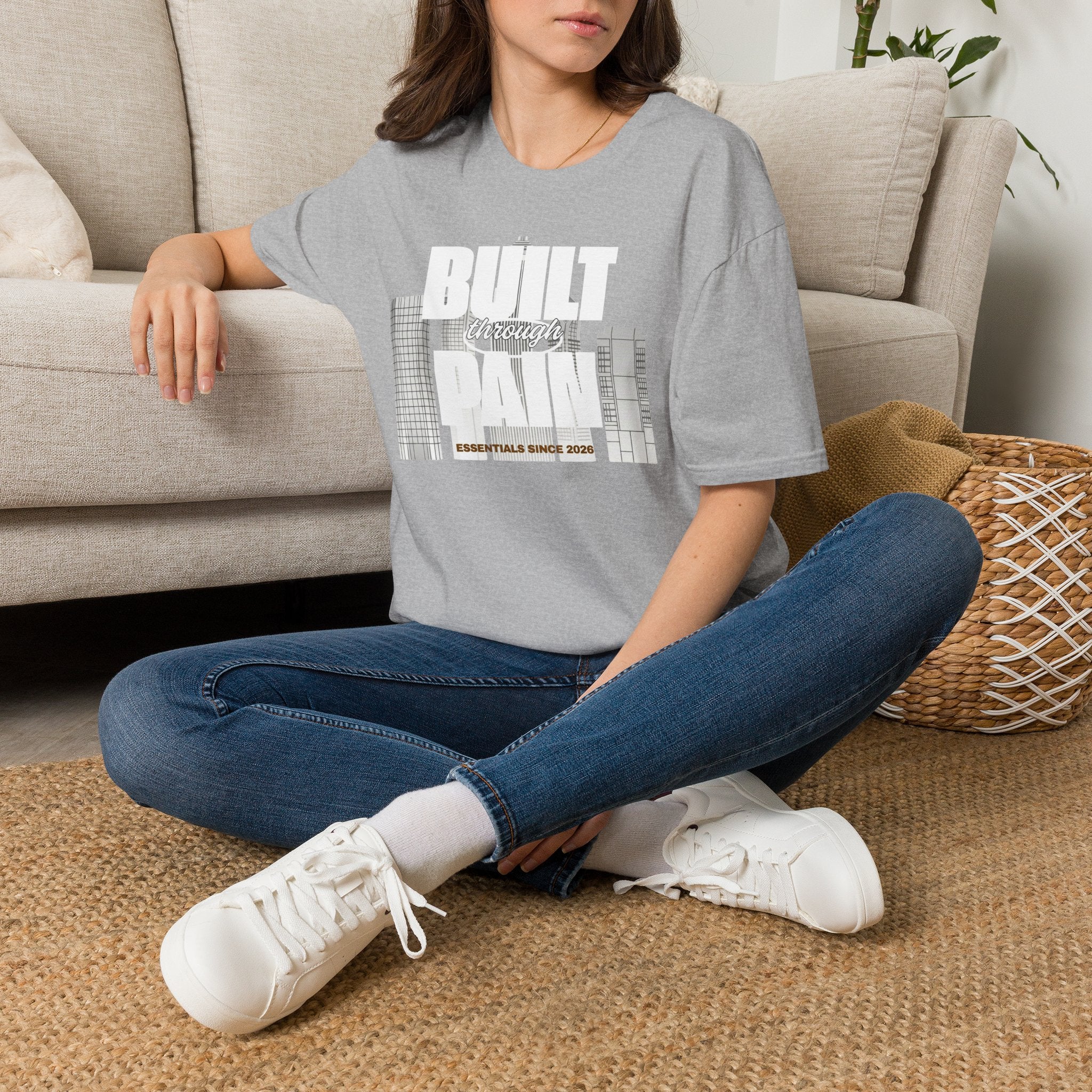 City Skyline T-Shirt — 'Streets' Retro Urban Graphic Tee