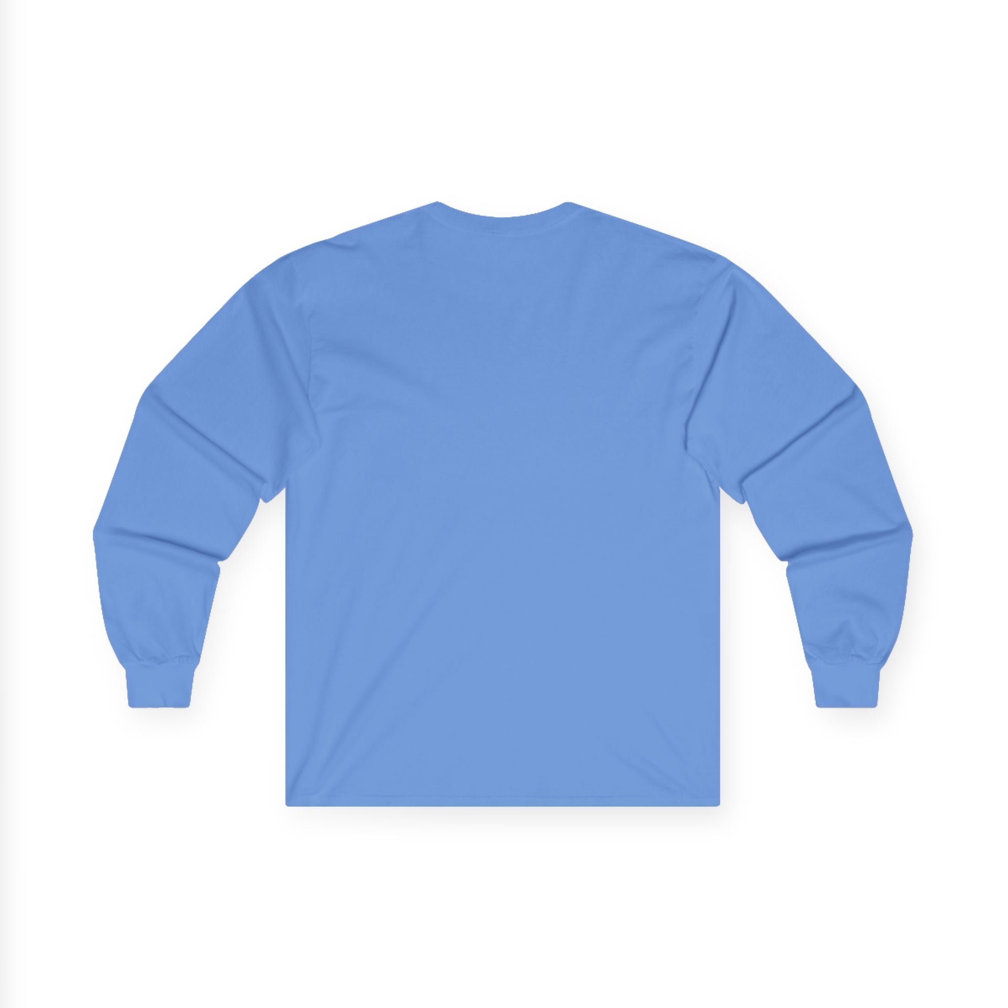 Long Sleeve Tee — Built Through Pain City Skyline Graphic